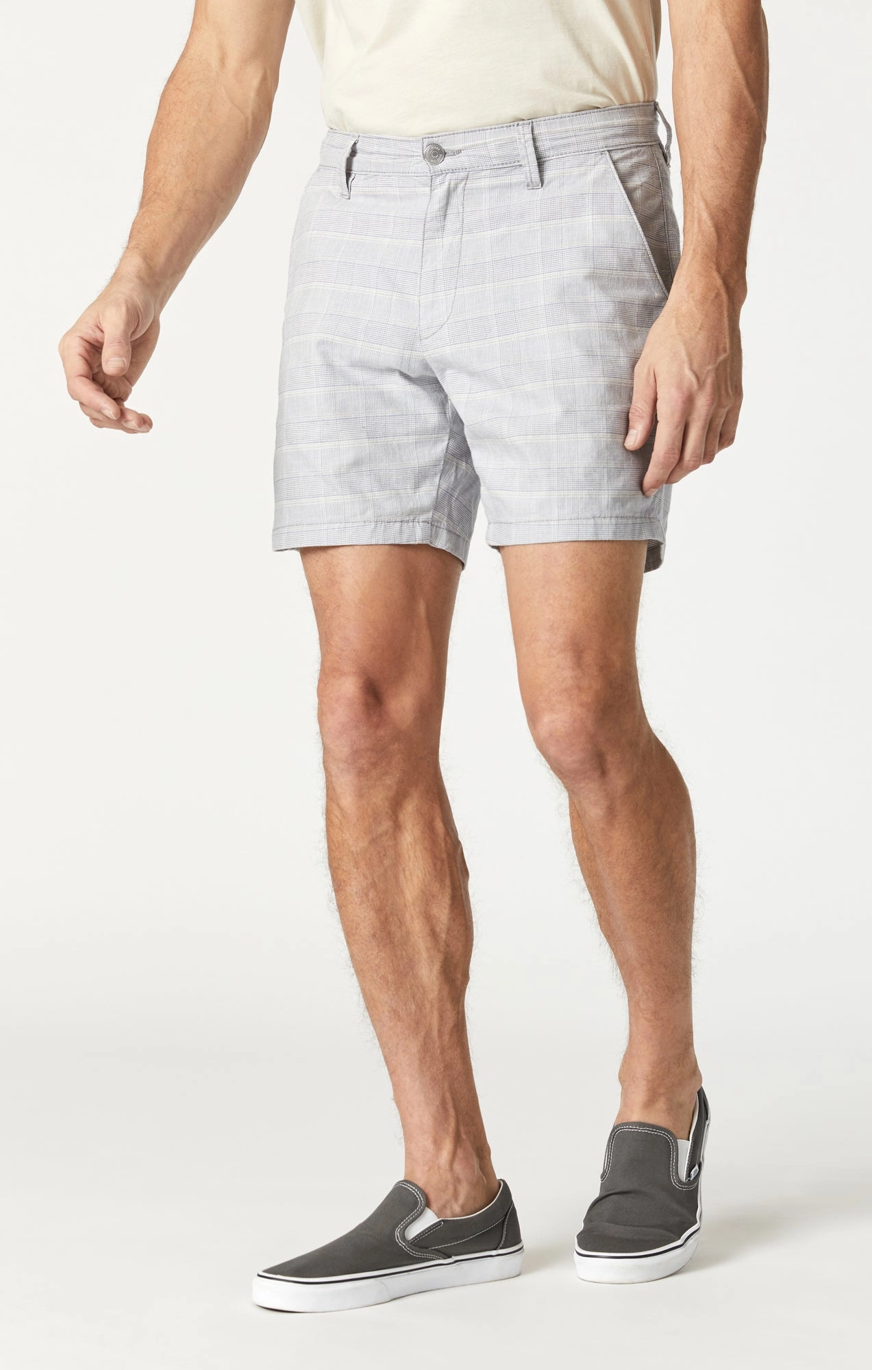 NATE SHORTS IN BLUE CHECKED