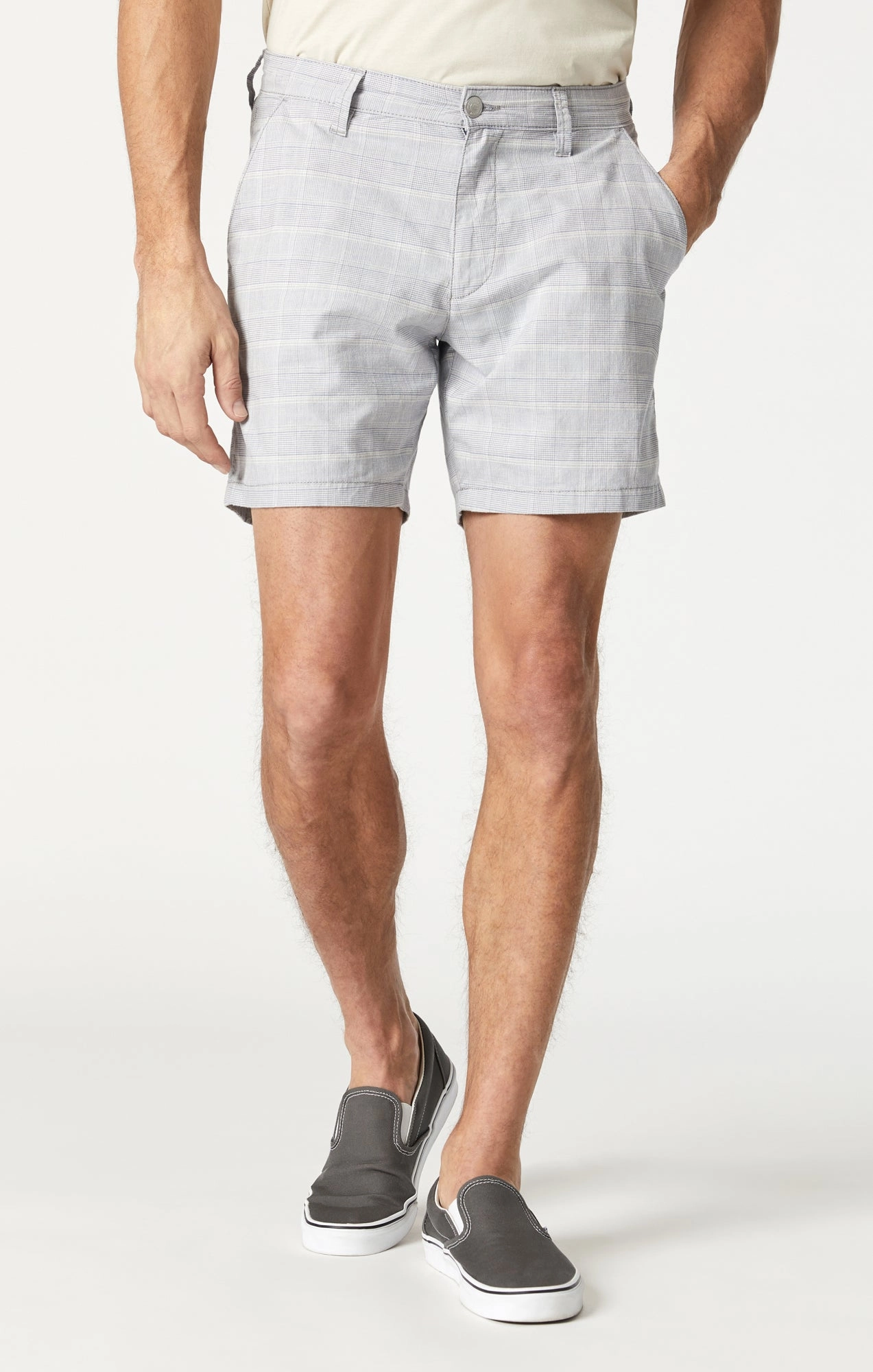 NATE SHORTS IN BLUE CHECKED