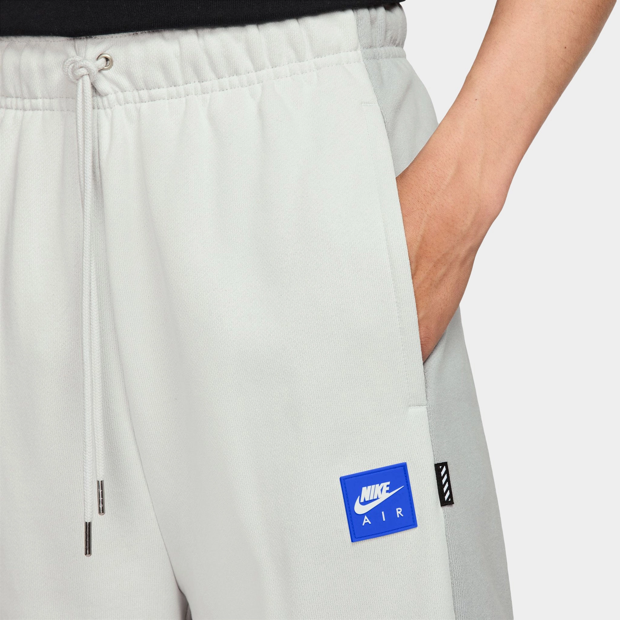 Nike Air Fleece Pants Photon Dust / Light Smoke Grey - Hyper Royal