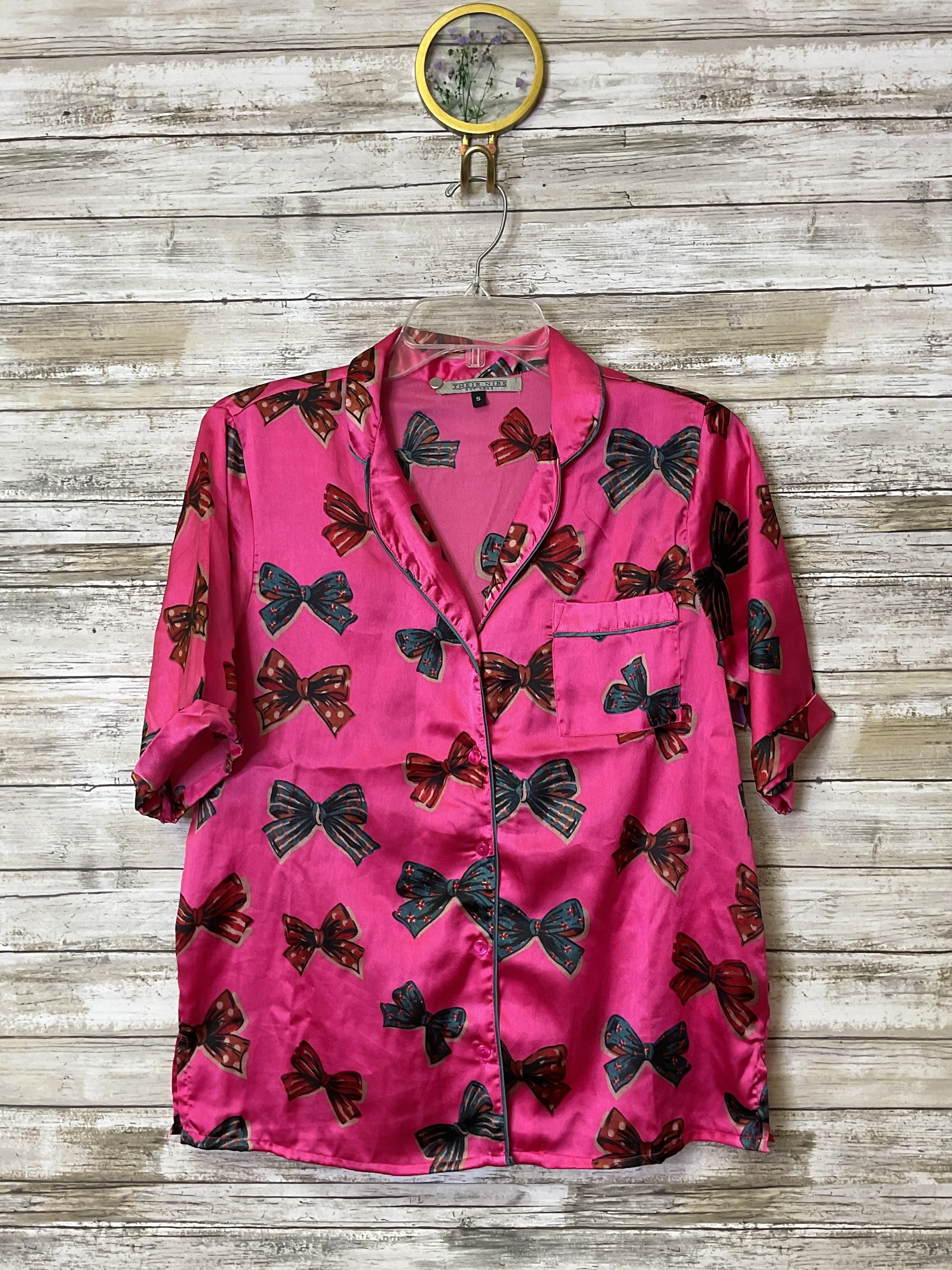 Pajamas 2Pc By Clothes Mentor In Pink, Size:S