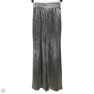 Pants Wide Leg By Mi Ami In Silver, Size: S