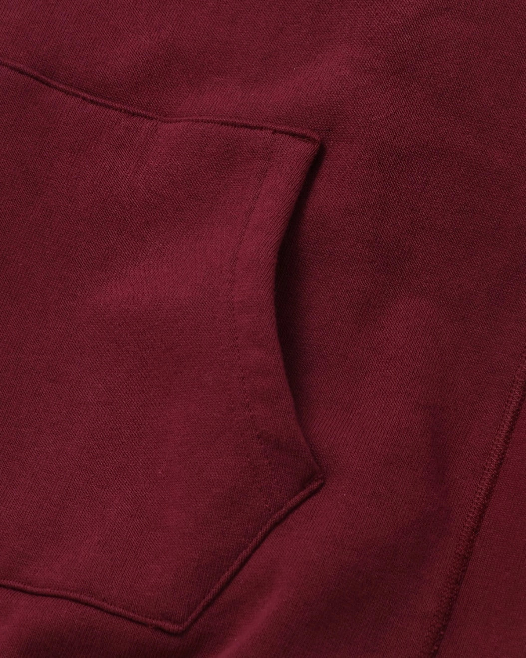 Pullover Hoodie - Super Looper French Terry - Burgundy