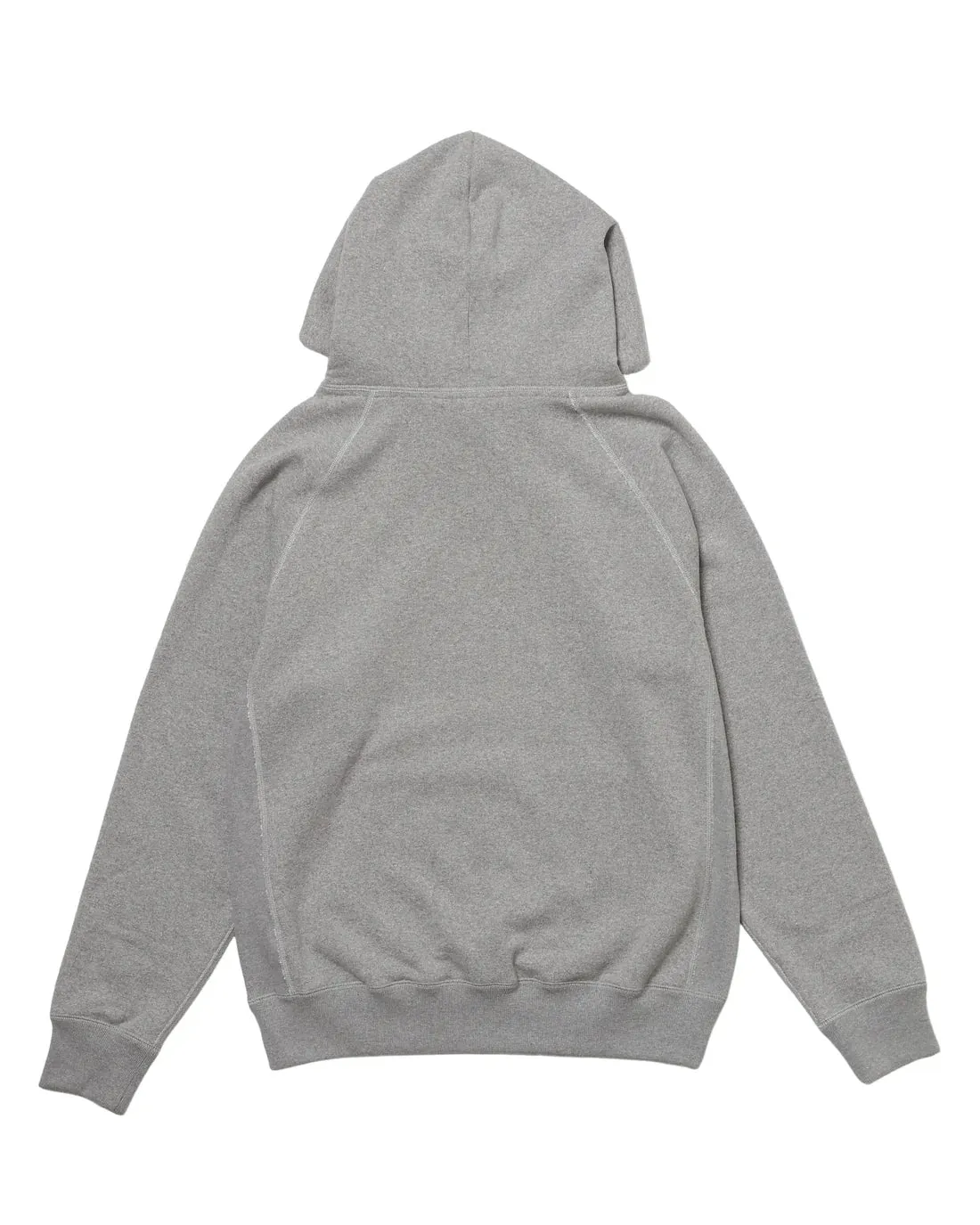 Pullover Hoodie - Super Looper French Terry - Heather Grey