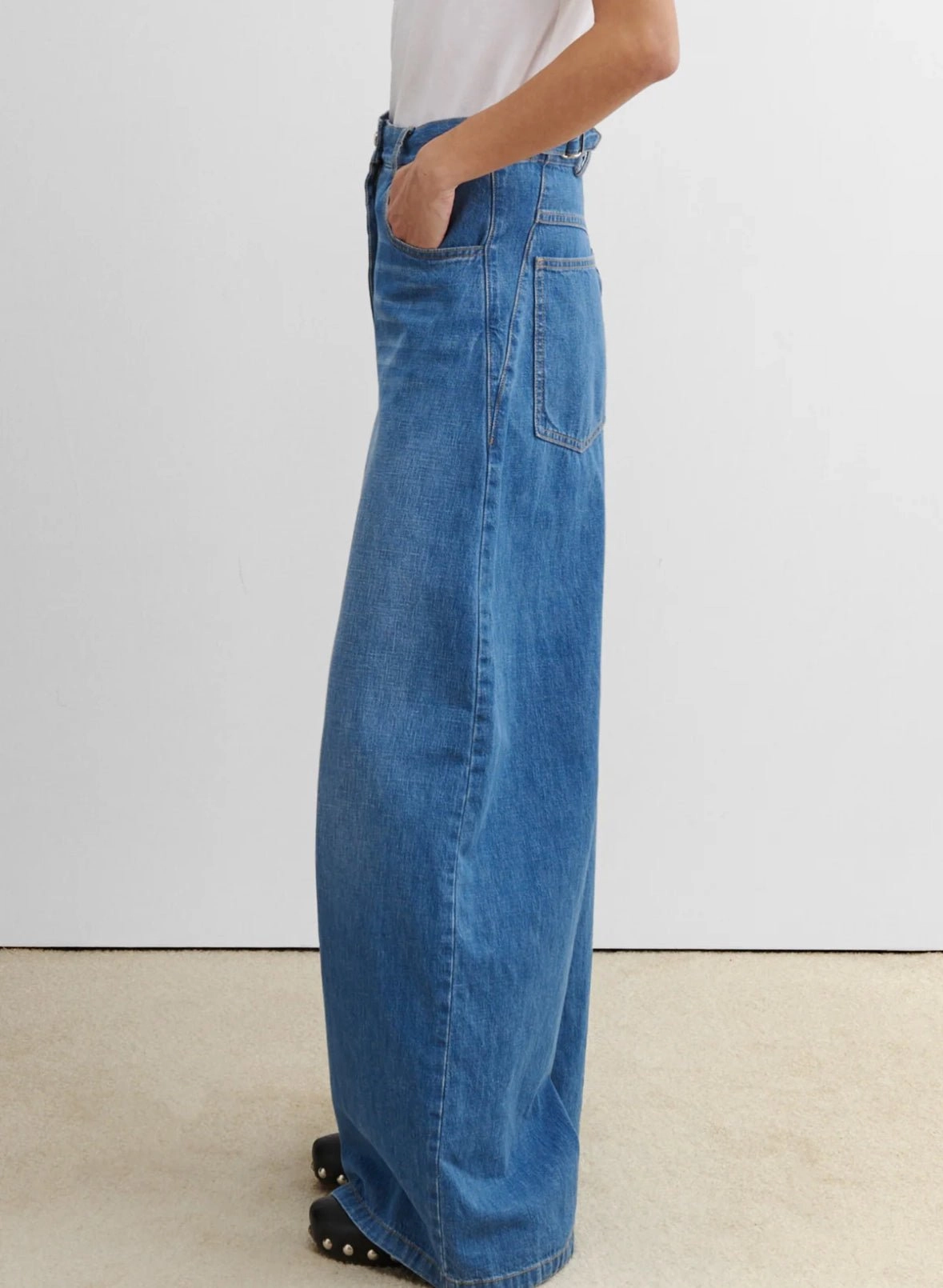 Rachel Comey - Dero Pant Sable Madrona Indigo Denim