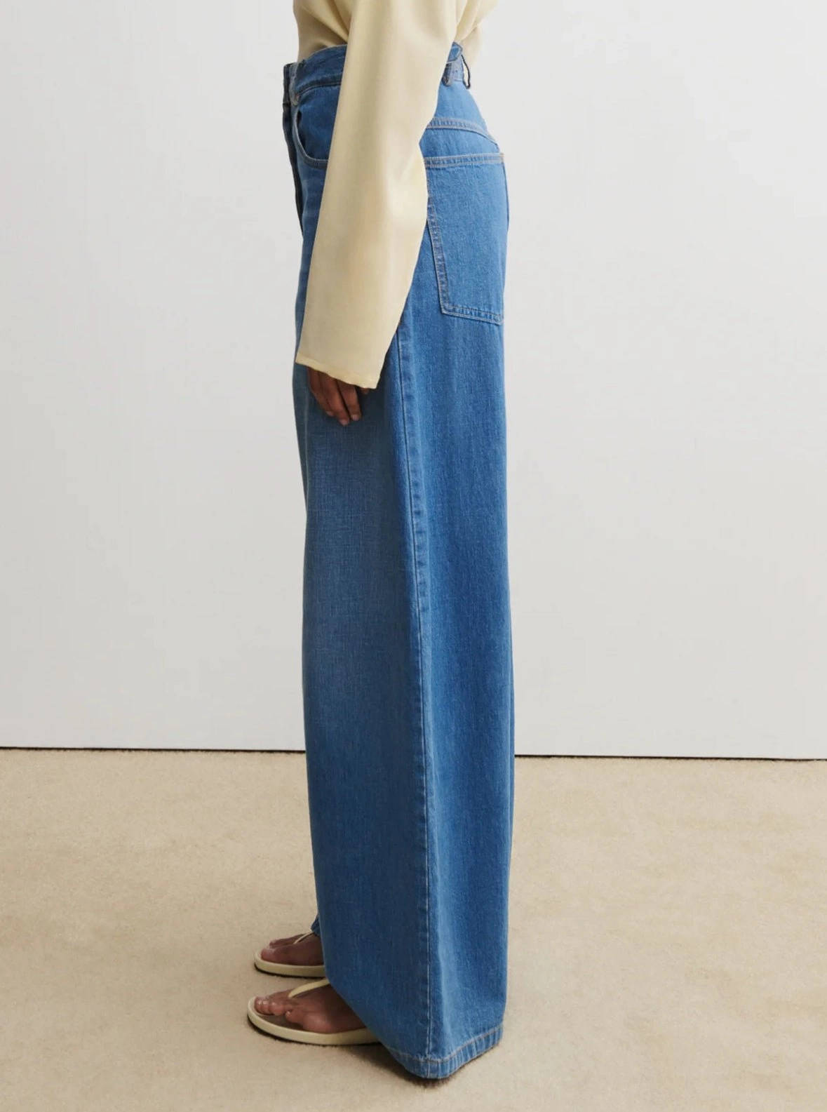 Rachel Comey - Dero Pant Sable Madrona Indigo Denim