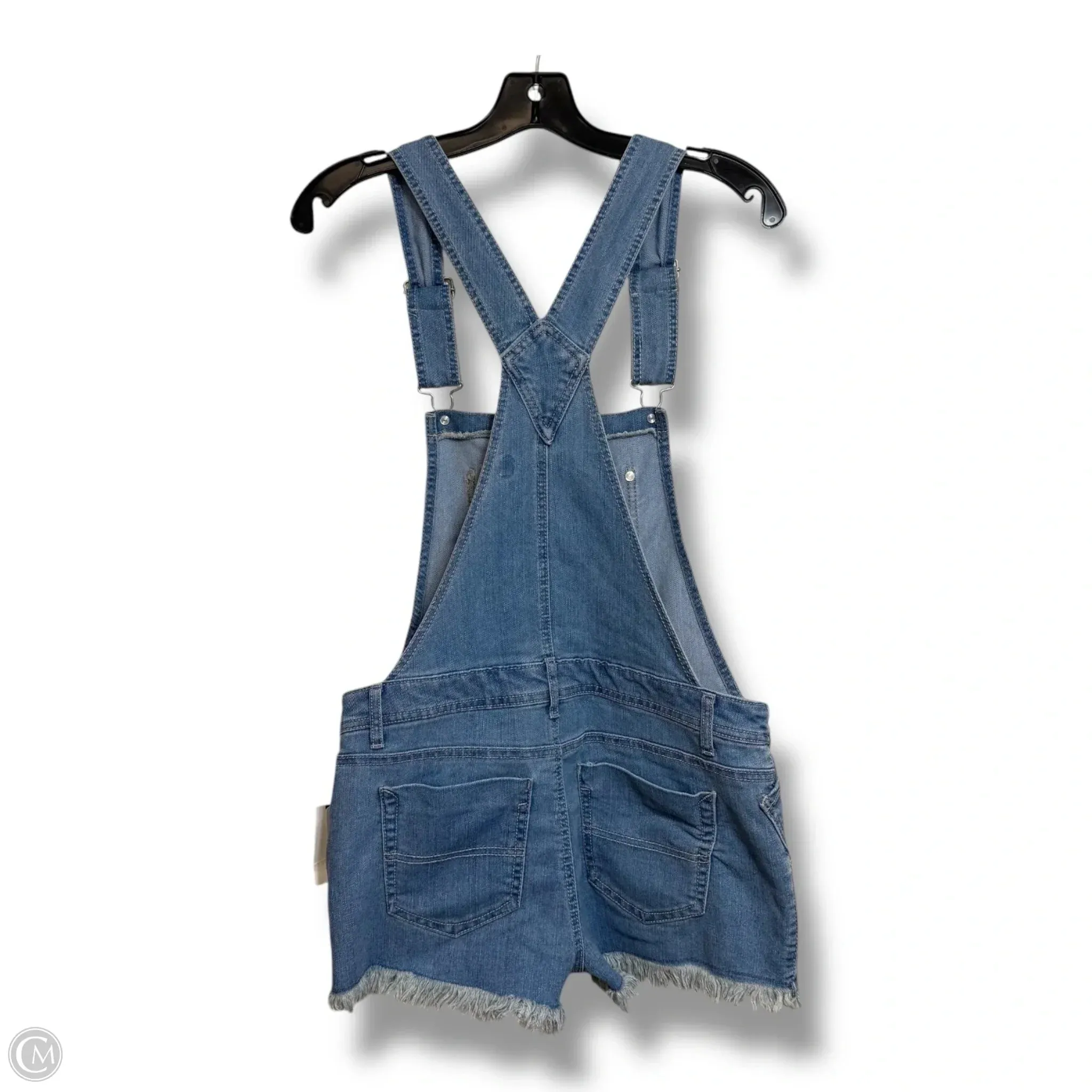 Romper By Clothes Mentor In Denim, Size: M