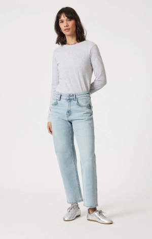 SAVANNAH STRAIGHT LEG IN BLEACHED CLASSIC BLUE