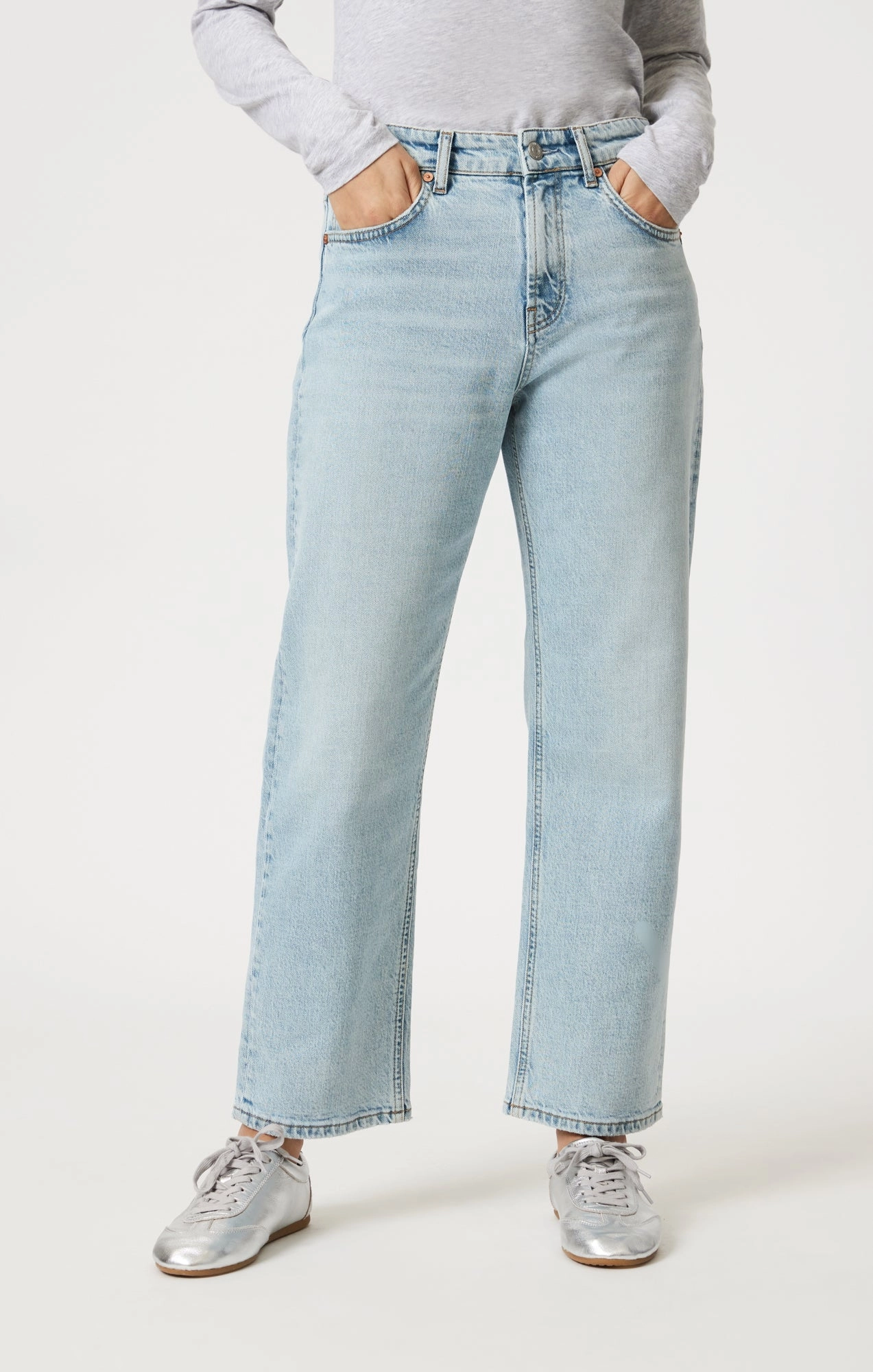 SAVANNAH STRAIGHT LEG IN BLEACHED CLASSIC BLUE