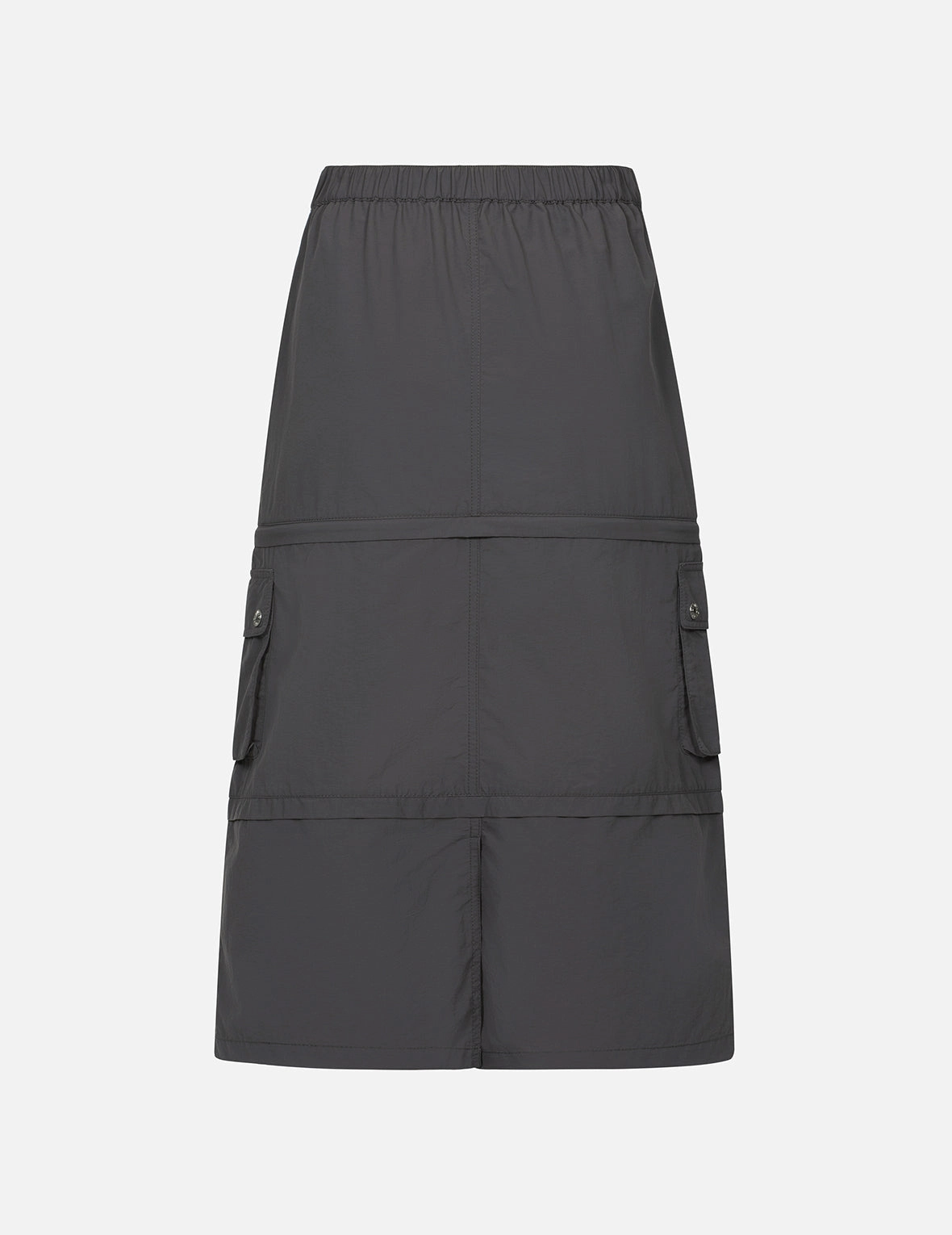 Seagull Print Detachable Fashion Fit Denim Skirt