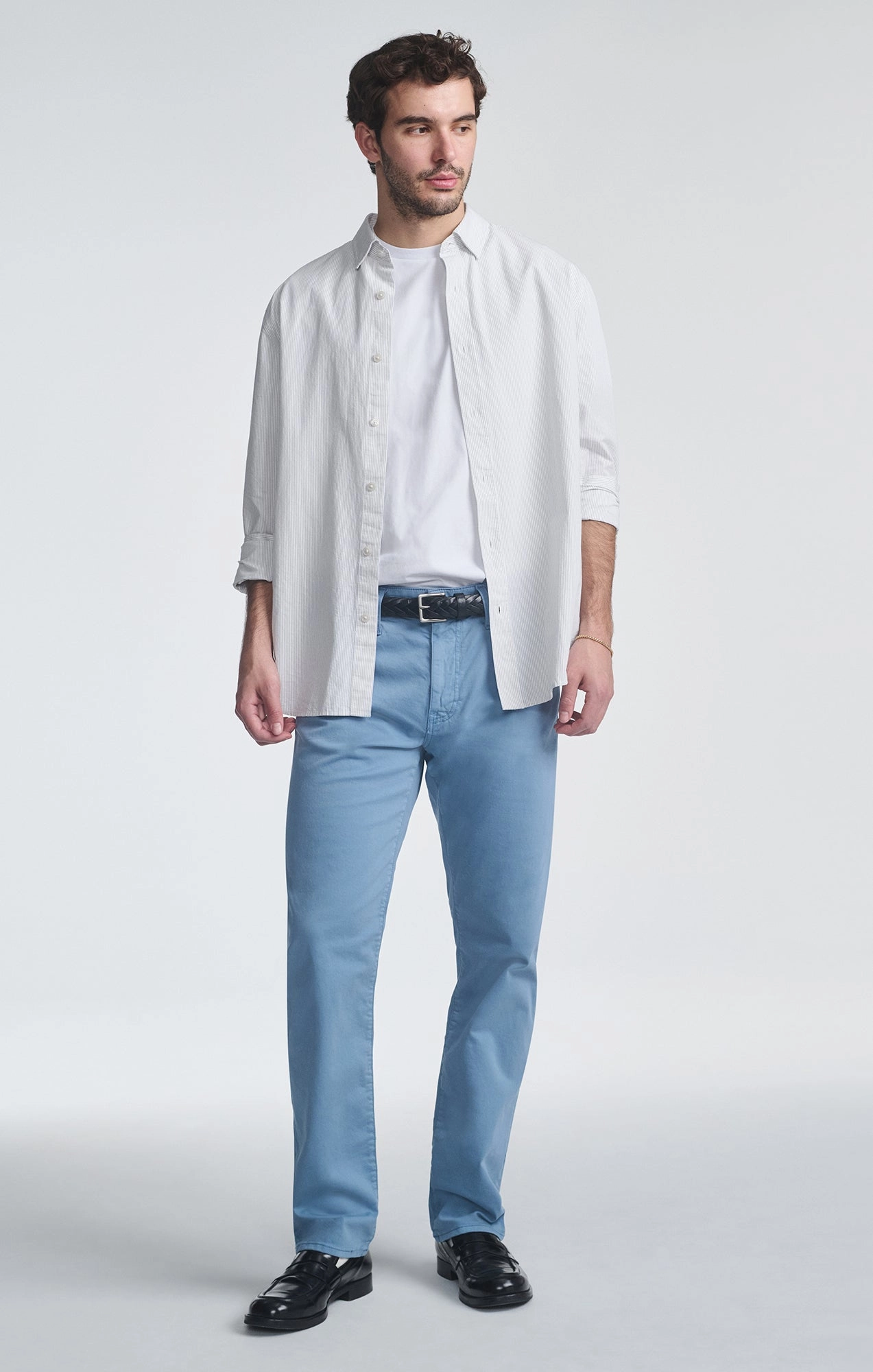 SHORT SLEEVE CREW NECK T-SHIRT IN WHITE