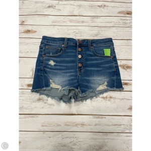 Shorts By American Eagle In Blue Denim, Size: 10