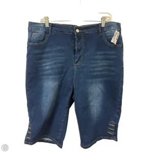 Shorts By Clothes Mentor In Blue Denim, Size: 24
