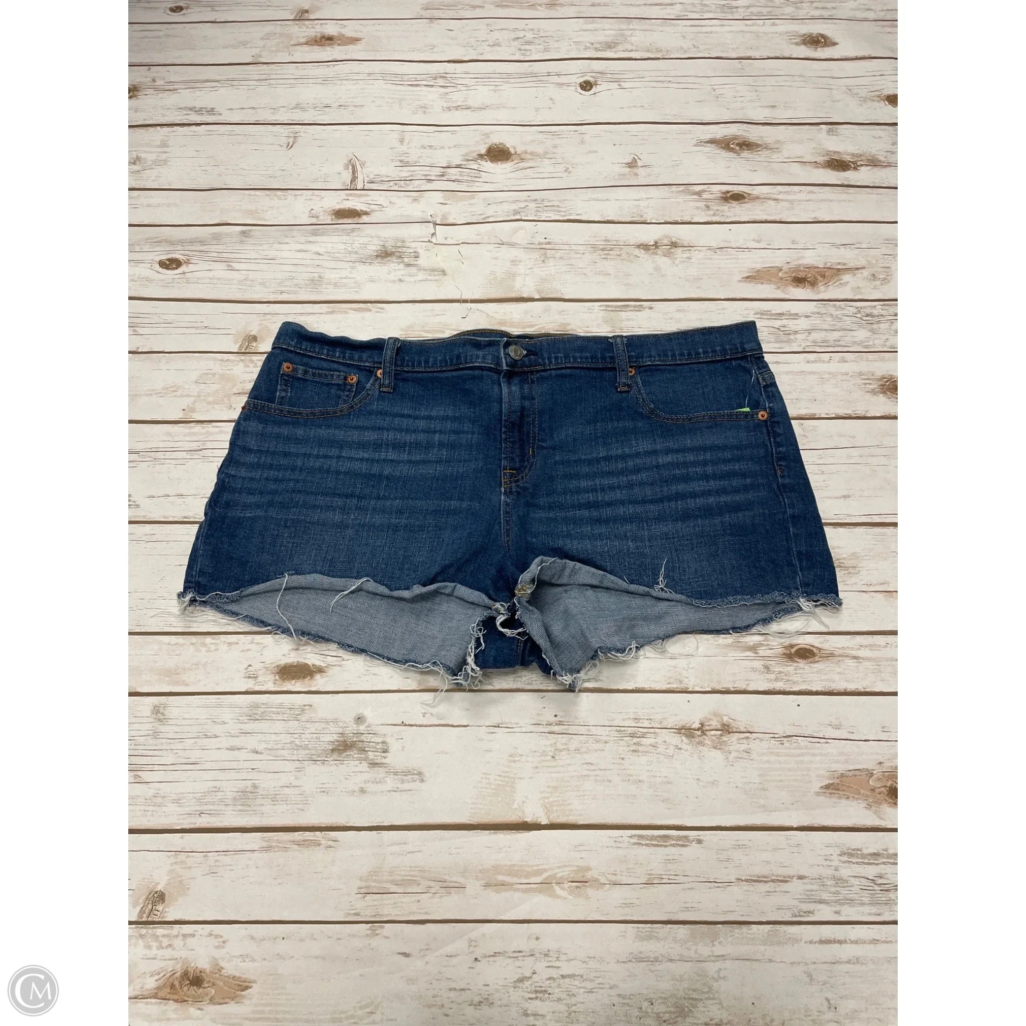 Shorts By Gap In Blue Denim, Size: 20