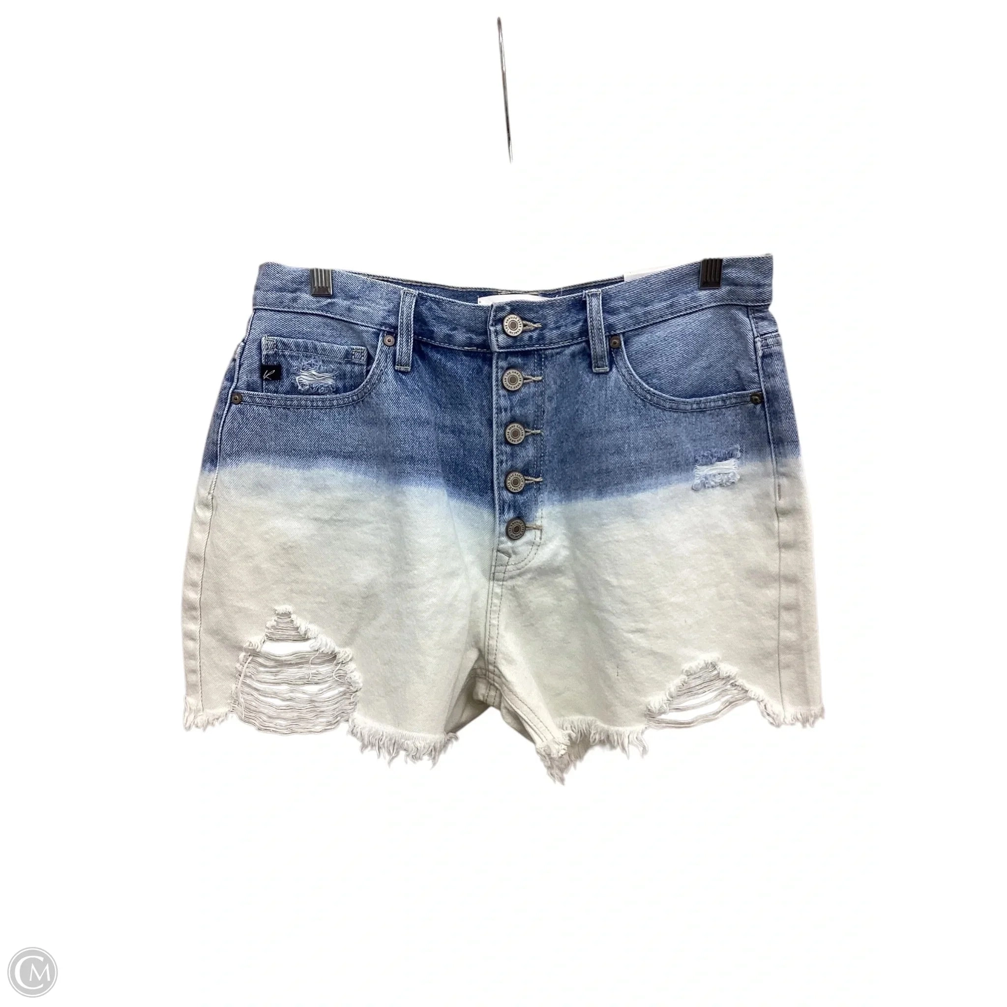 Shorts By Kancan In Blue Denim, Size: L