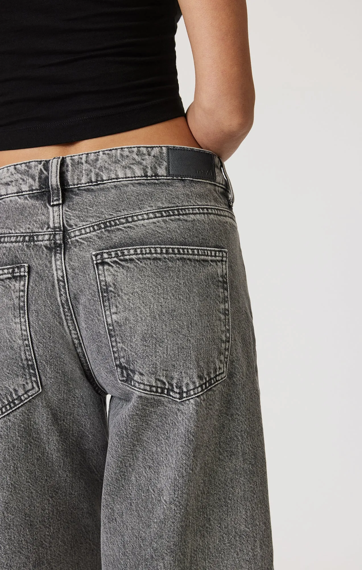 SIENA WIDE LEG IN LIGHT SMOKE DENIM