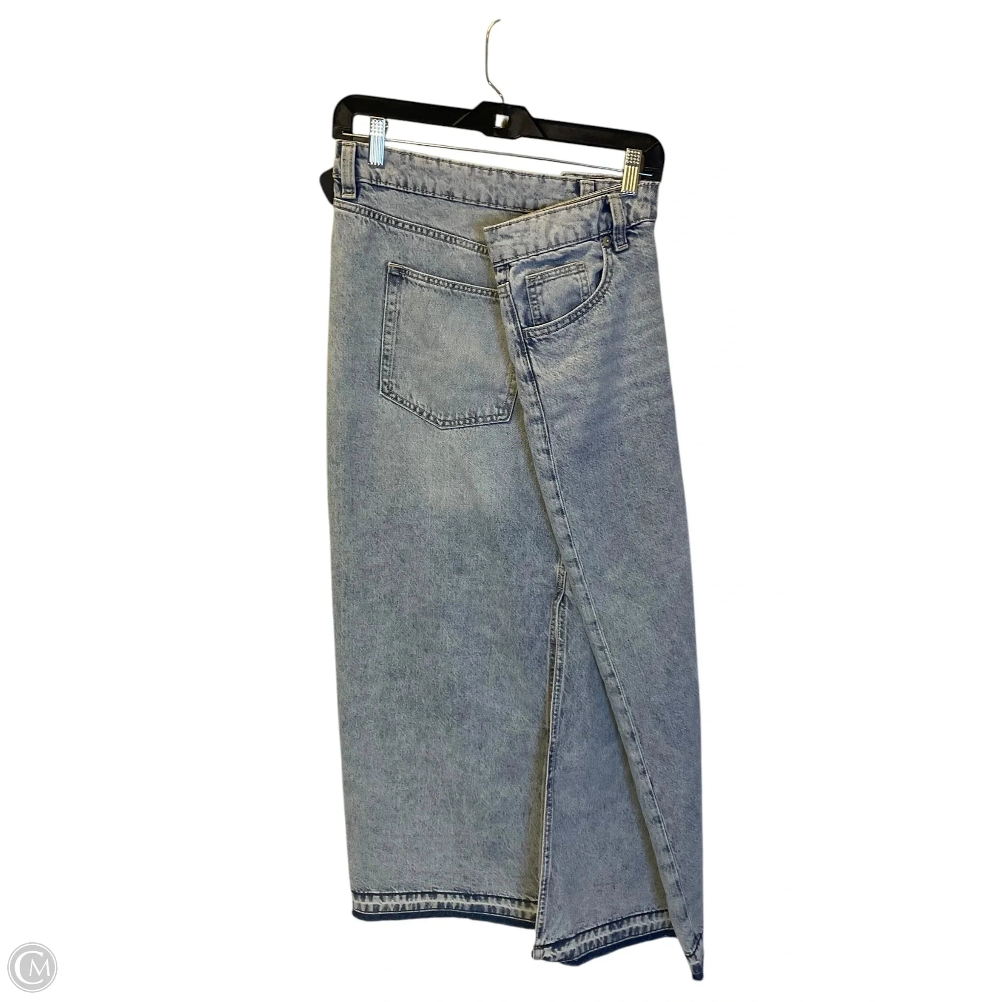 Skirt Maxi By Divided In Blue Denim, Size: 18