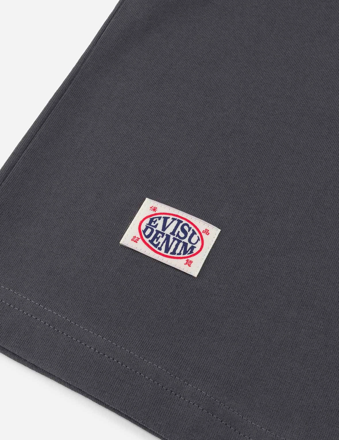 Slogan Print with Godhead Appliqué Embroidery Regular Fit T-Shirt