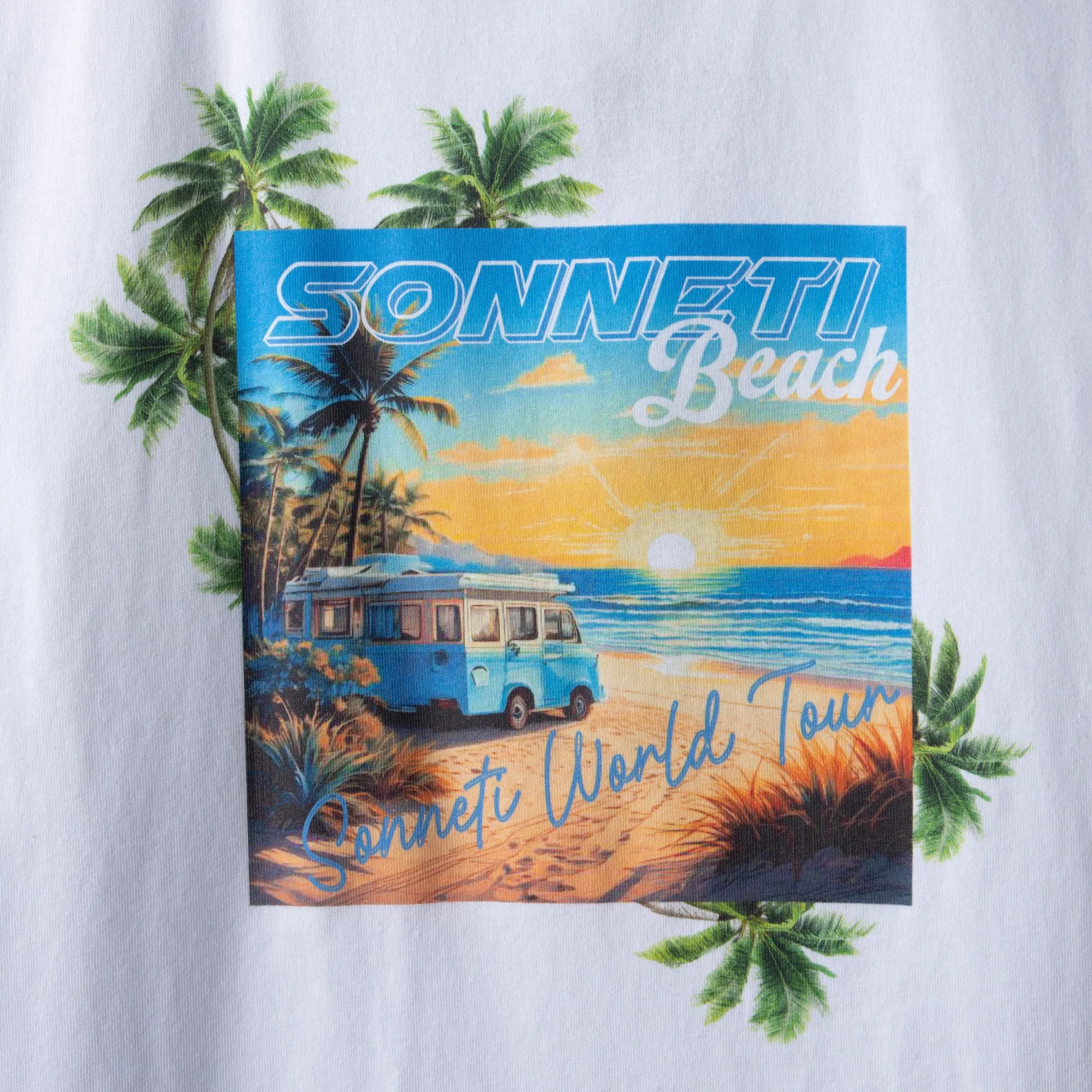Sonneti Junior Boys' Sunrise Tee / White
