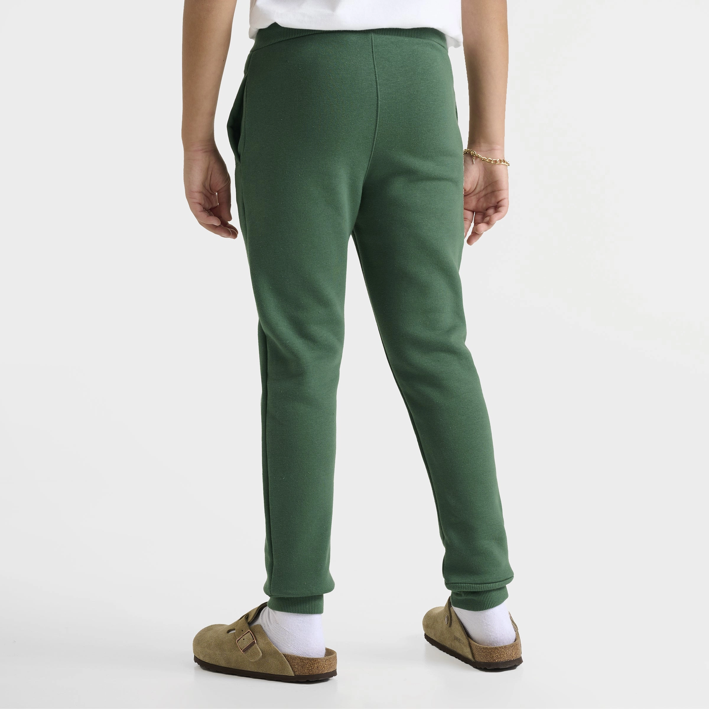 Sonneti Juniors' London Fleece Joggers / Dark Green