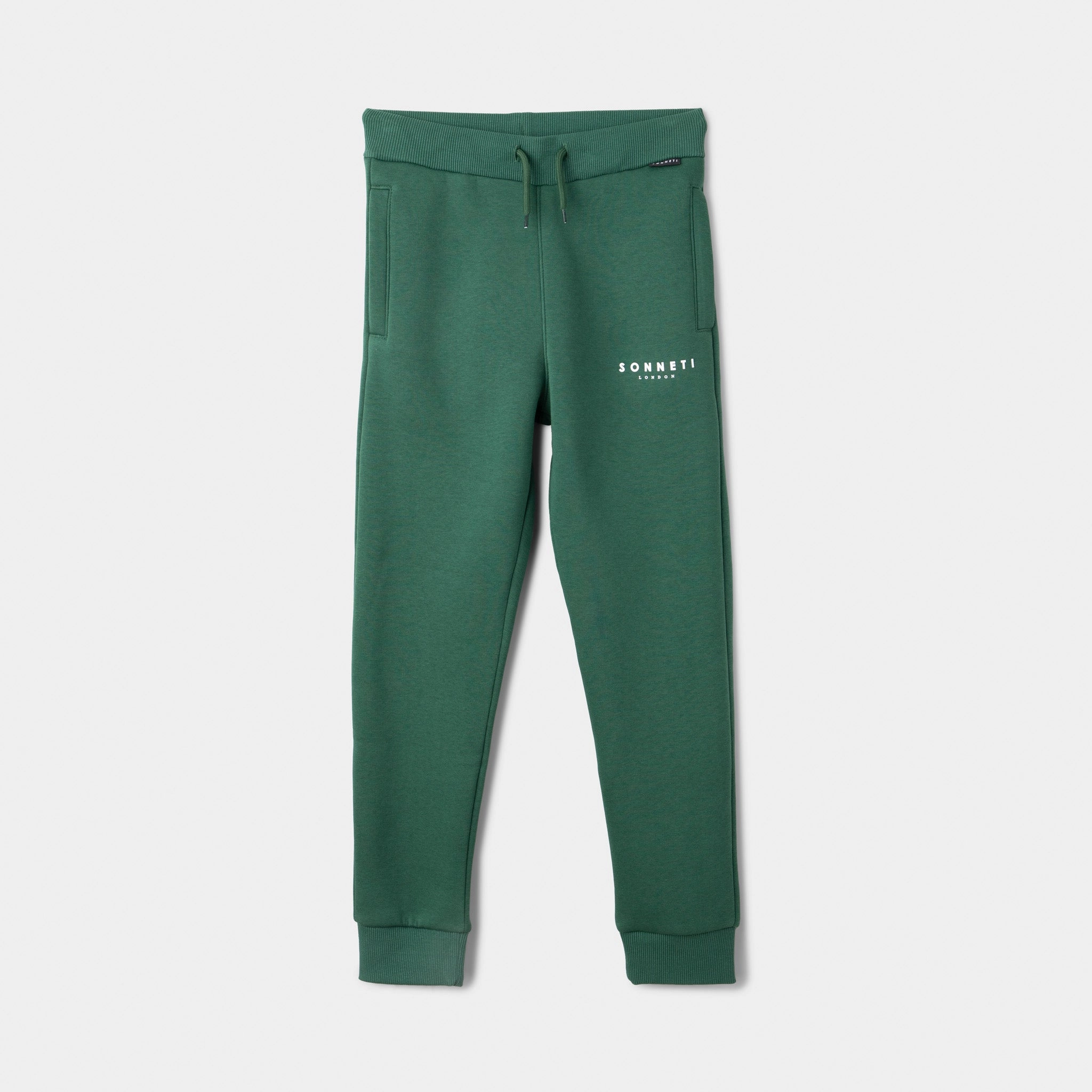 Sonneti Juniors' London Fleece Joggers / Dark Green