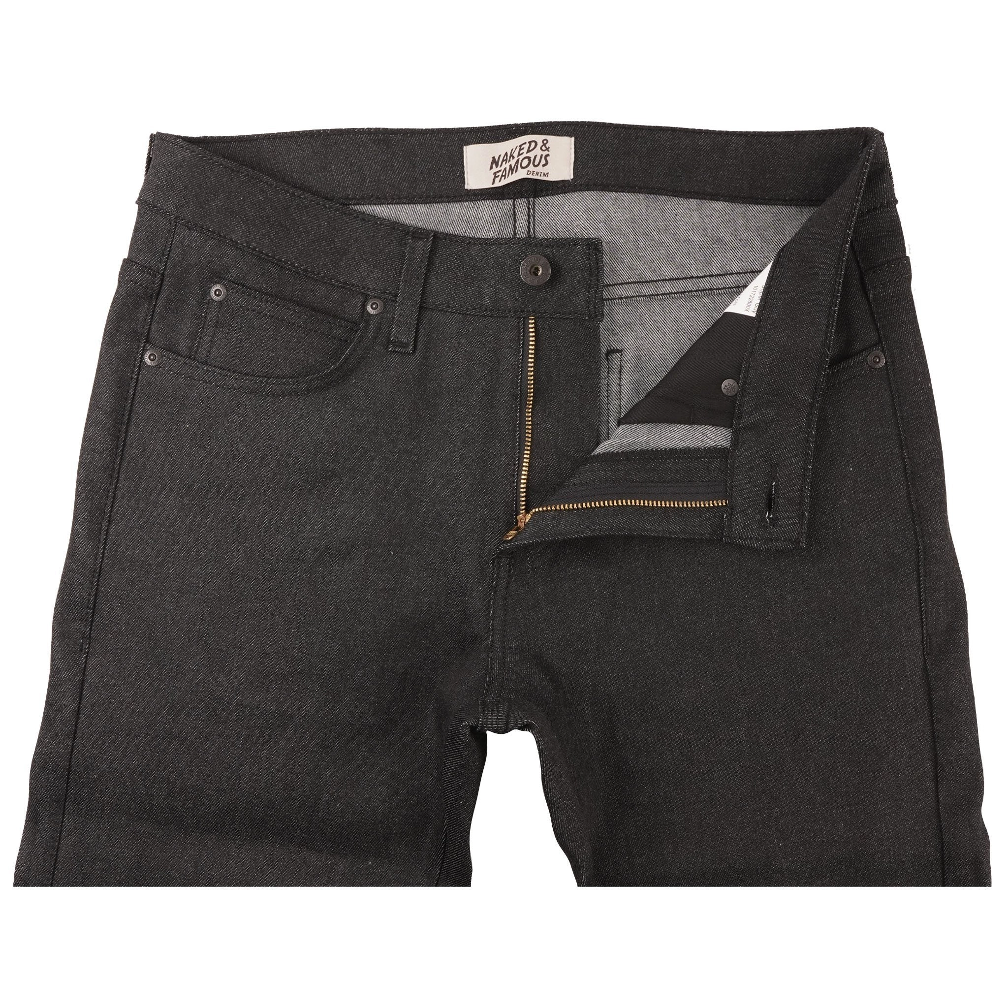 Super Guy - Ash Black Stretch Denim