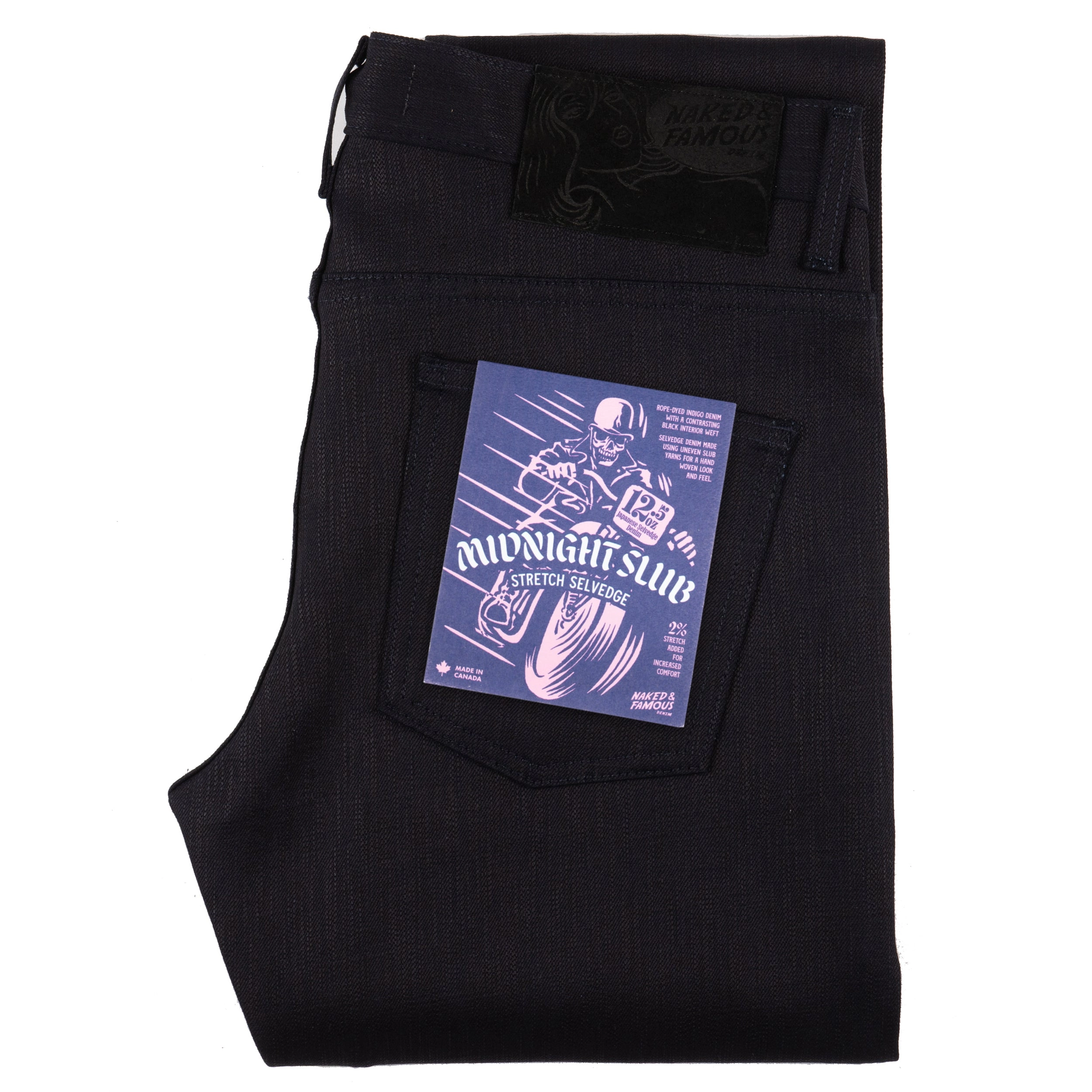Super Guy - Midnight Slub Stretch Selvedge