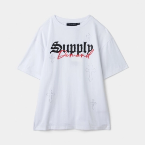 Supply & Demand Junior Boys' Crosser Tee / Optic White