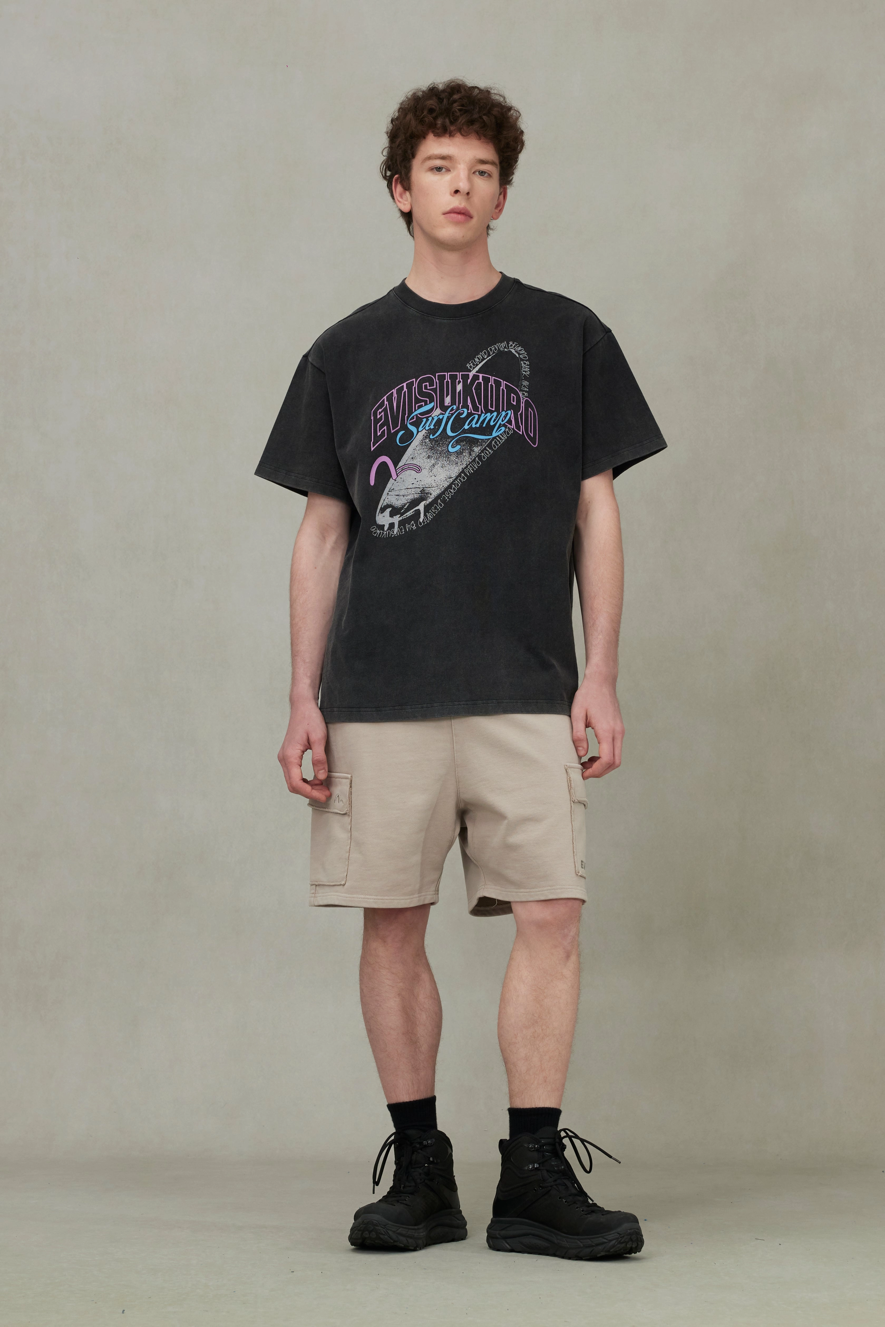 Surf Camp Print Relax Fit T-shirt