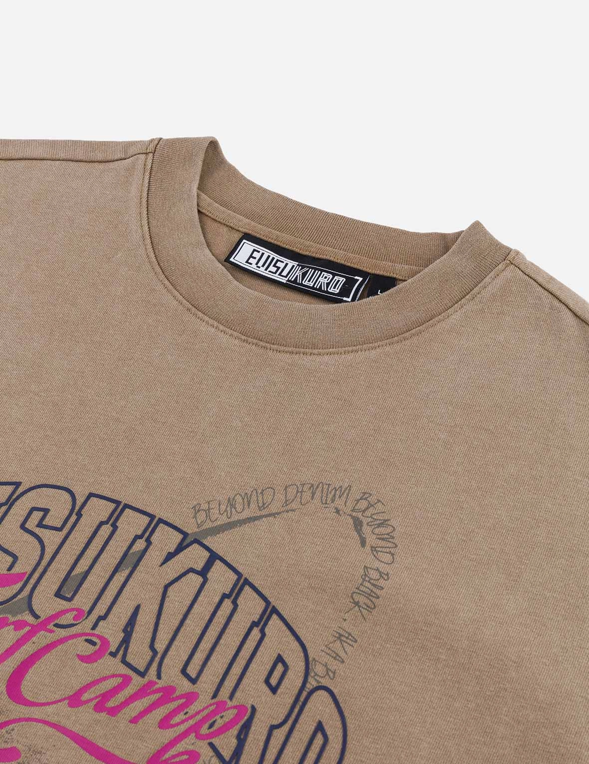 Surf Camp Print Relax Fit T-shirt