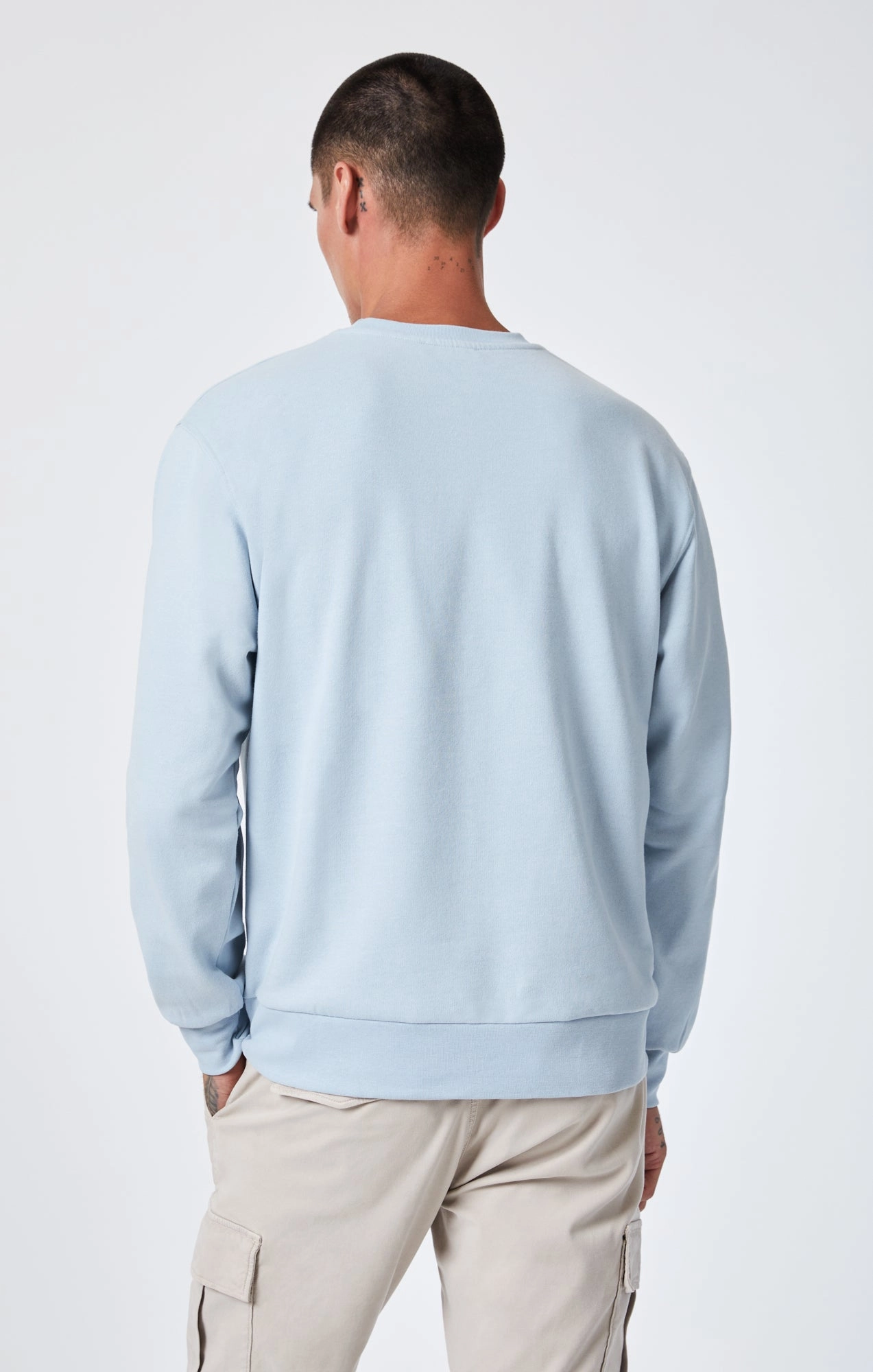 SWEATSHIRT IN CELESTIAL BLUE