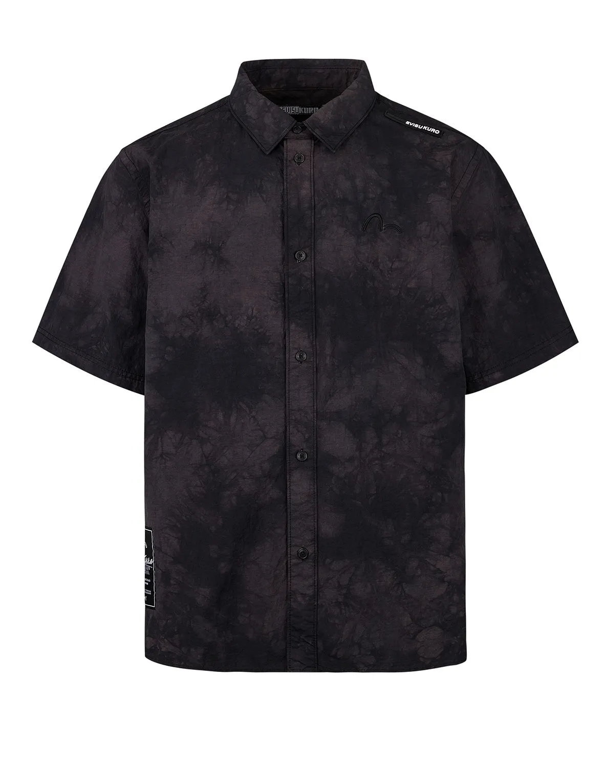 Tie-Dye Relax Fit Short-Sleeves Shirt