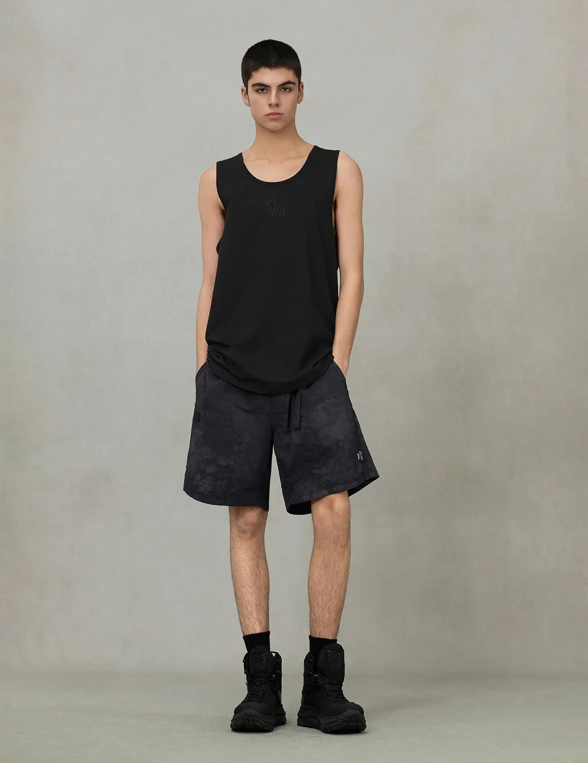 Tie-Dye Relax Fit Shorts
