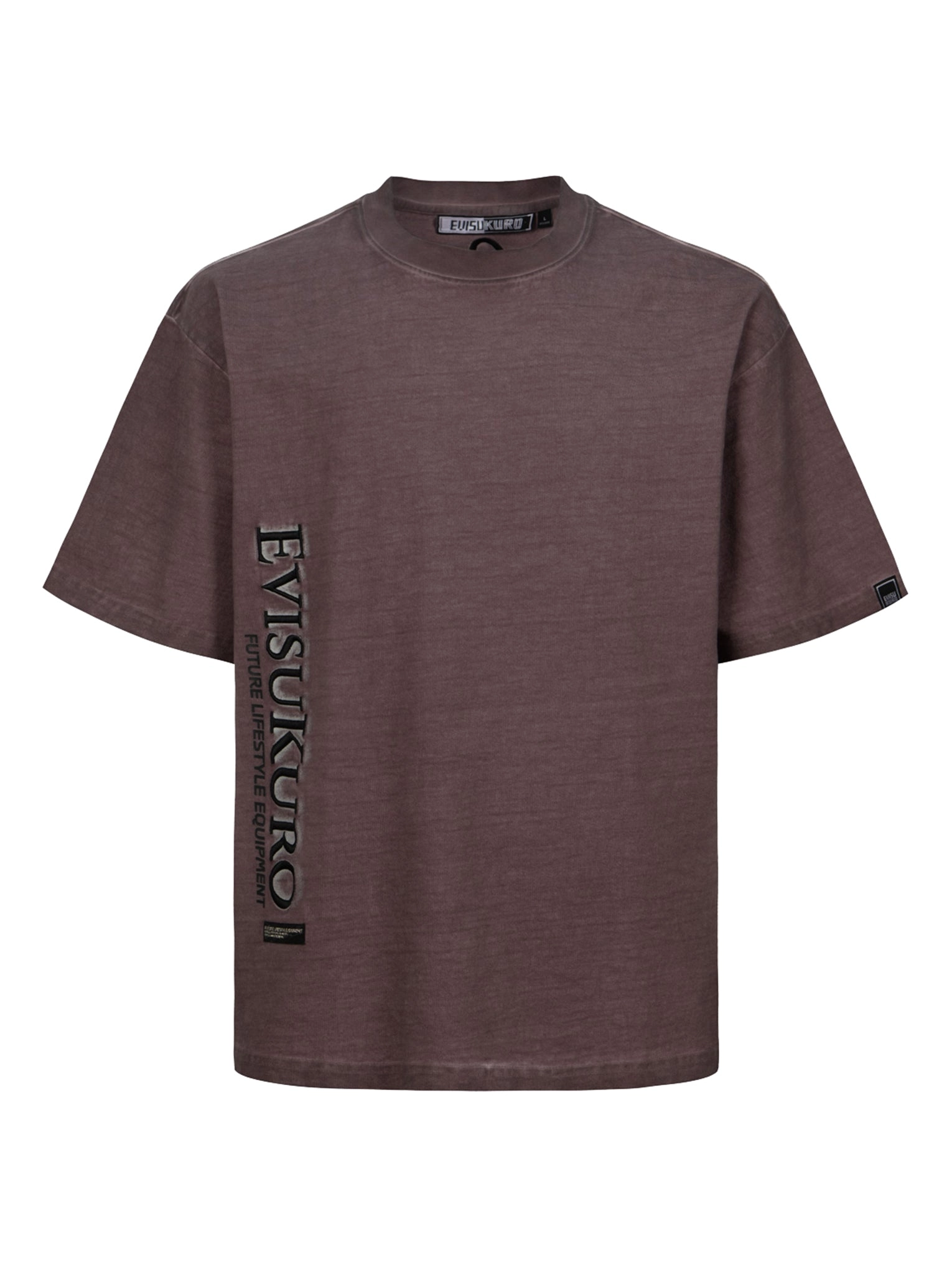 Tie-Dye Washed E_x001F_ffect Loose Fit T-shirt