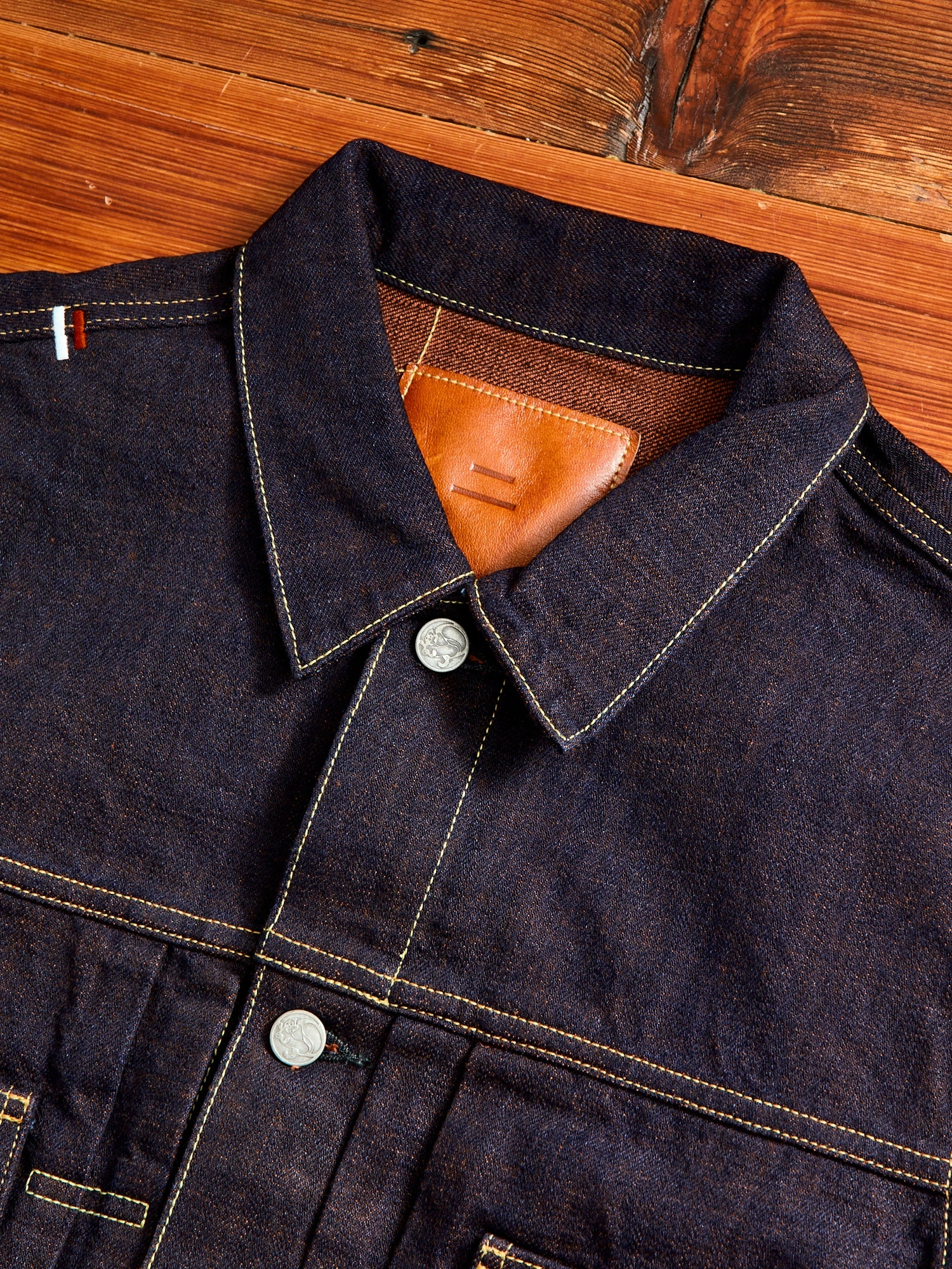 TNK402KH Kakishibu 14.5oz Type-2 Denim Jacket