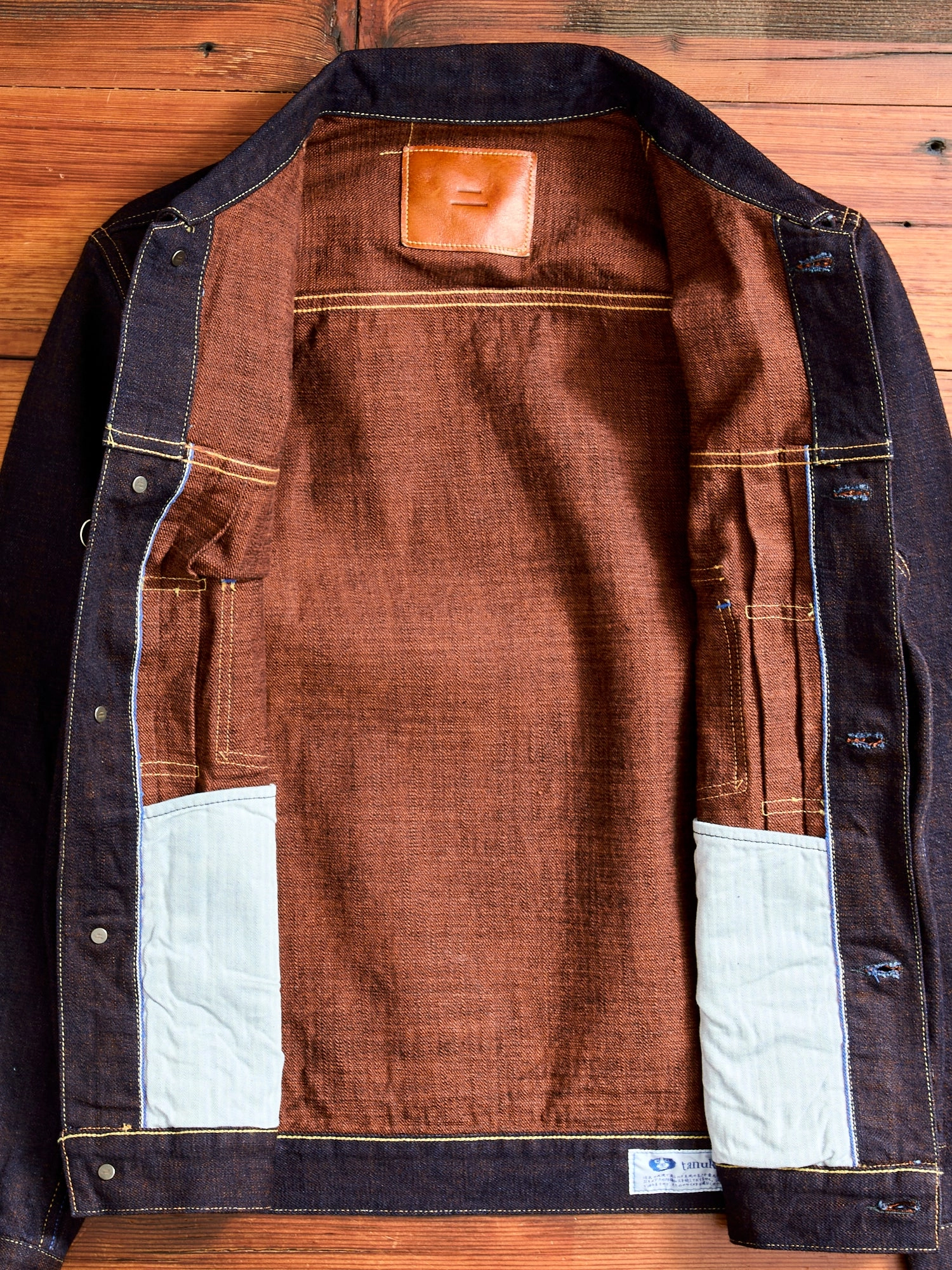TNK402KH Kakishibu 14.5oz Type-2 Denim Jacket
