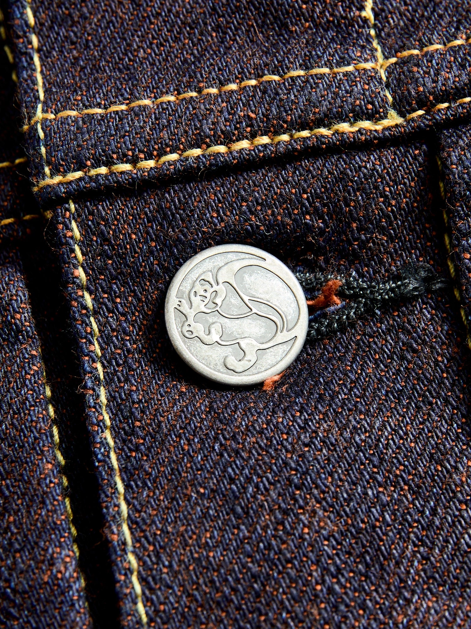 TNK402KH Kakishibu 14.5oz Type-2 Denim Jacket