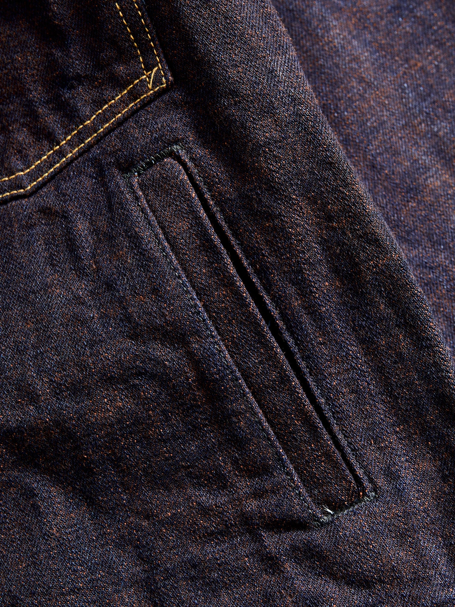 TNK402KH Kakishibu 14.5oz Type-2 Denim Jacket