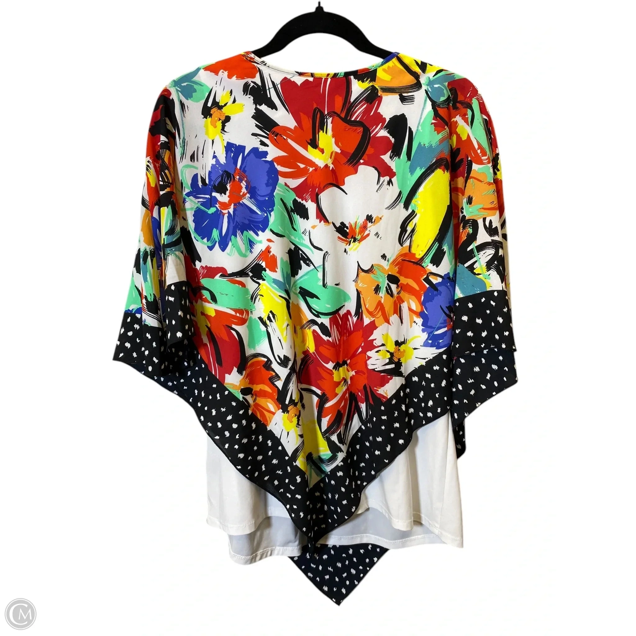 Top Short Sleeve By Cmc In Multi-colored, Size: M
