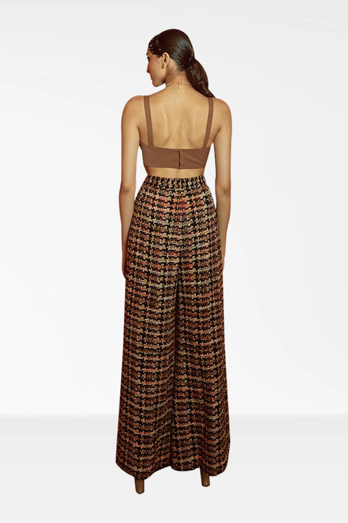 Tweed Bustier Set