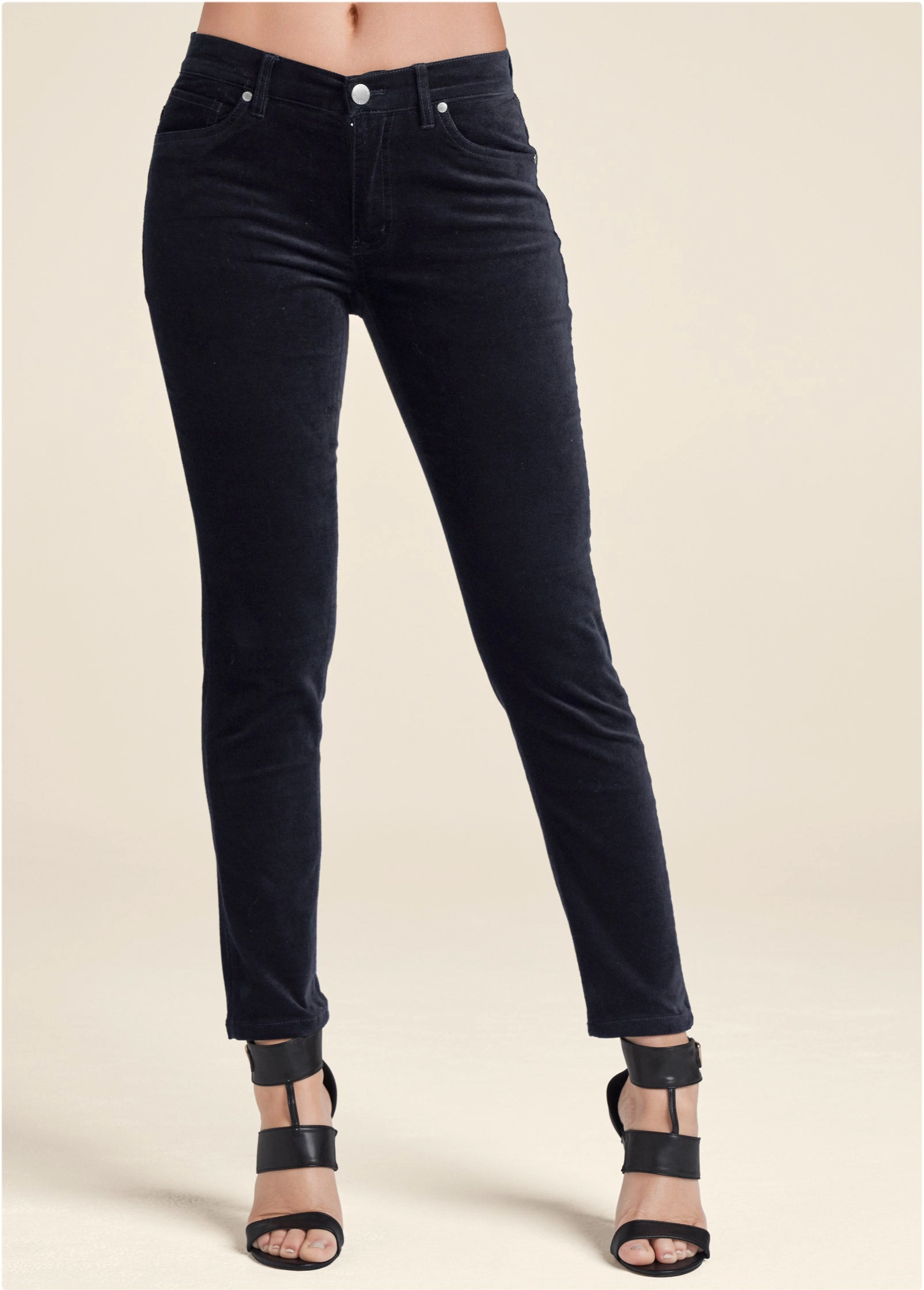 Velvet Pants - Black