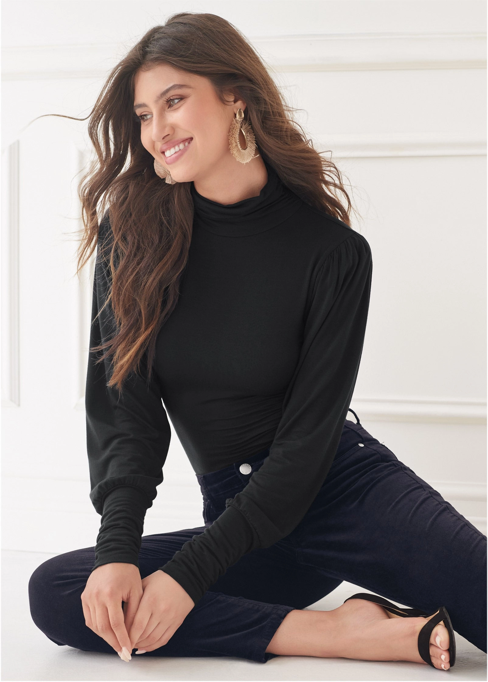 Velvet Pants - Black