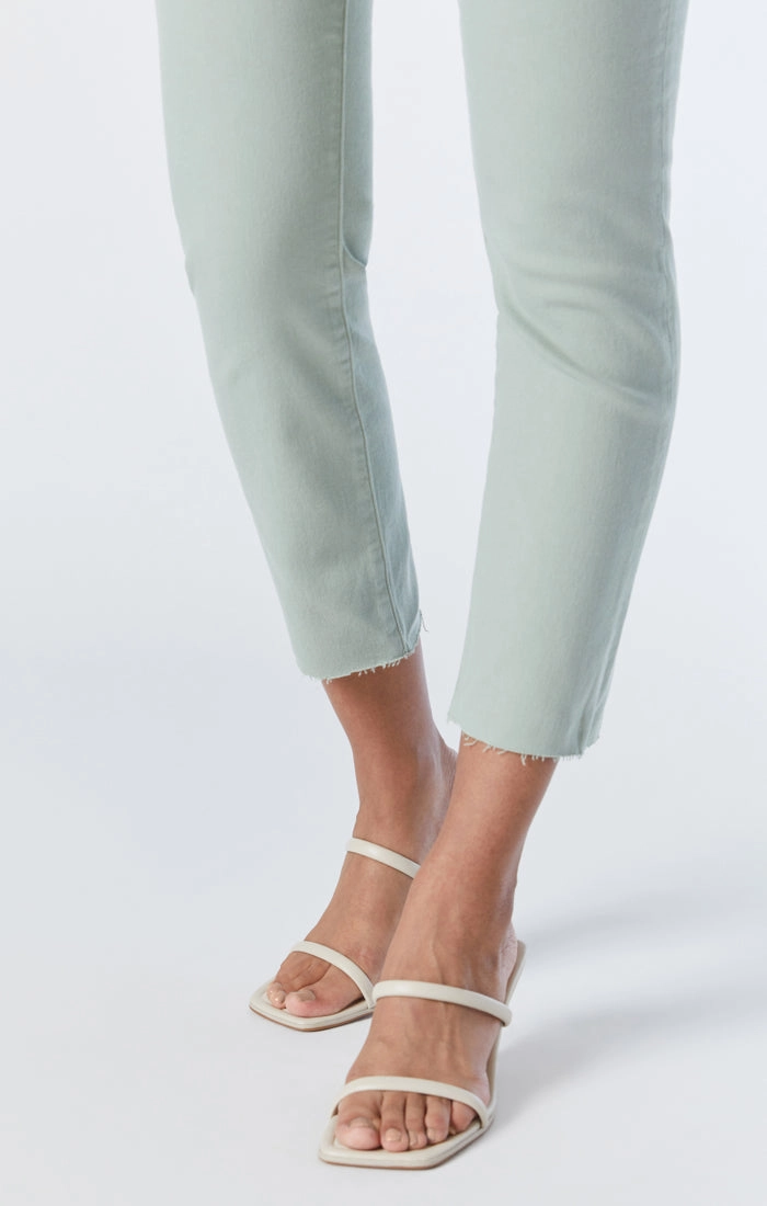 VIOLA STRAIGHT LEG JEANS IN ICEBERG GREEN LA VINTAGE