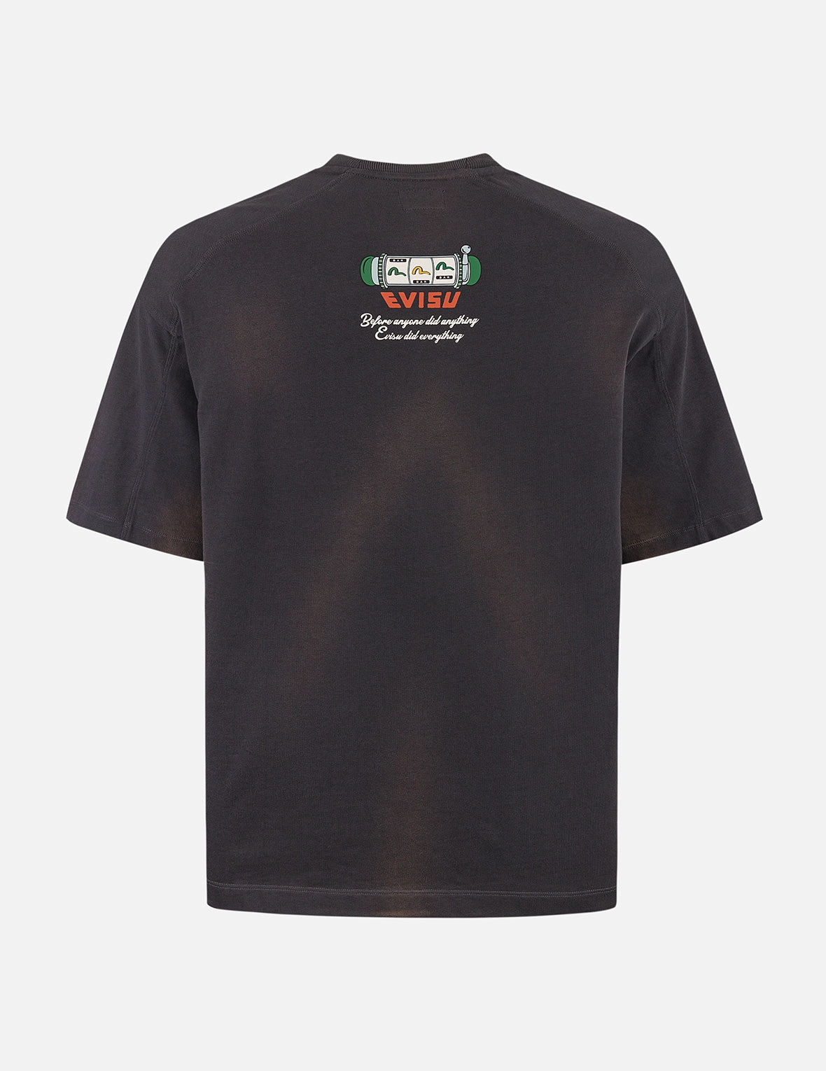 Washed Virtual Vacation Print Relax Fit T-shirt