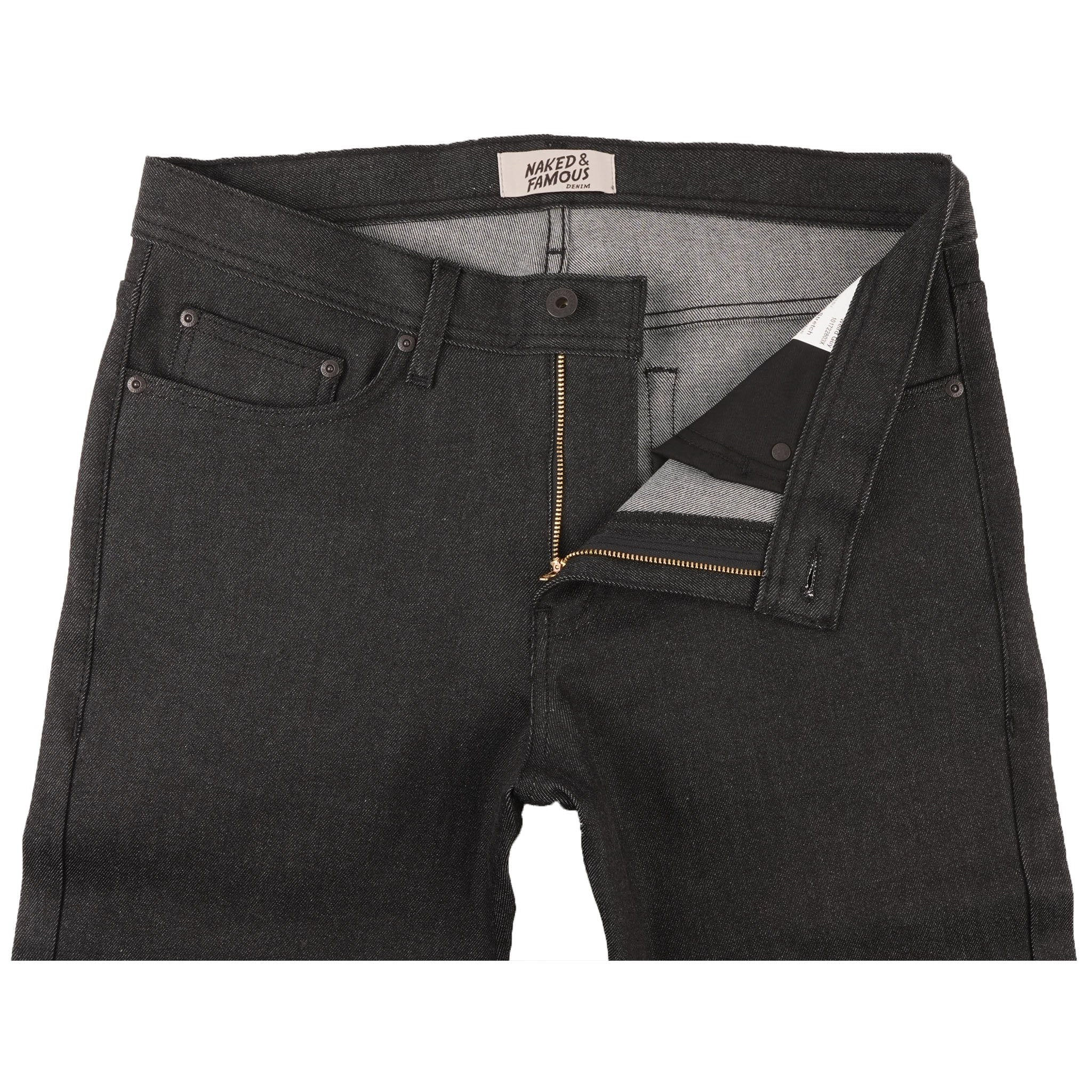 Weird Guy - Ash Black Stretch Denim