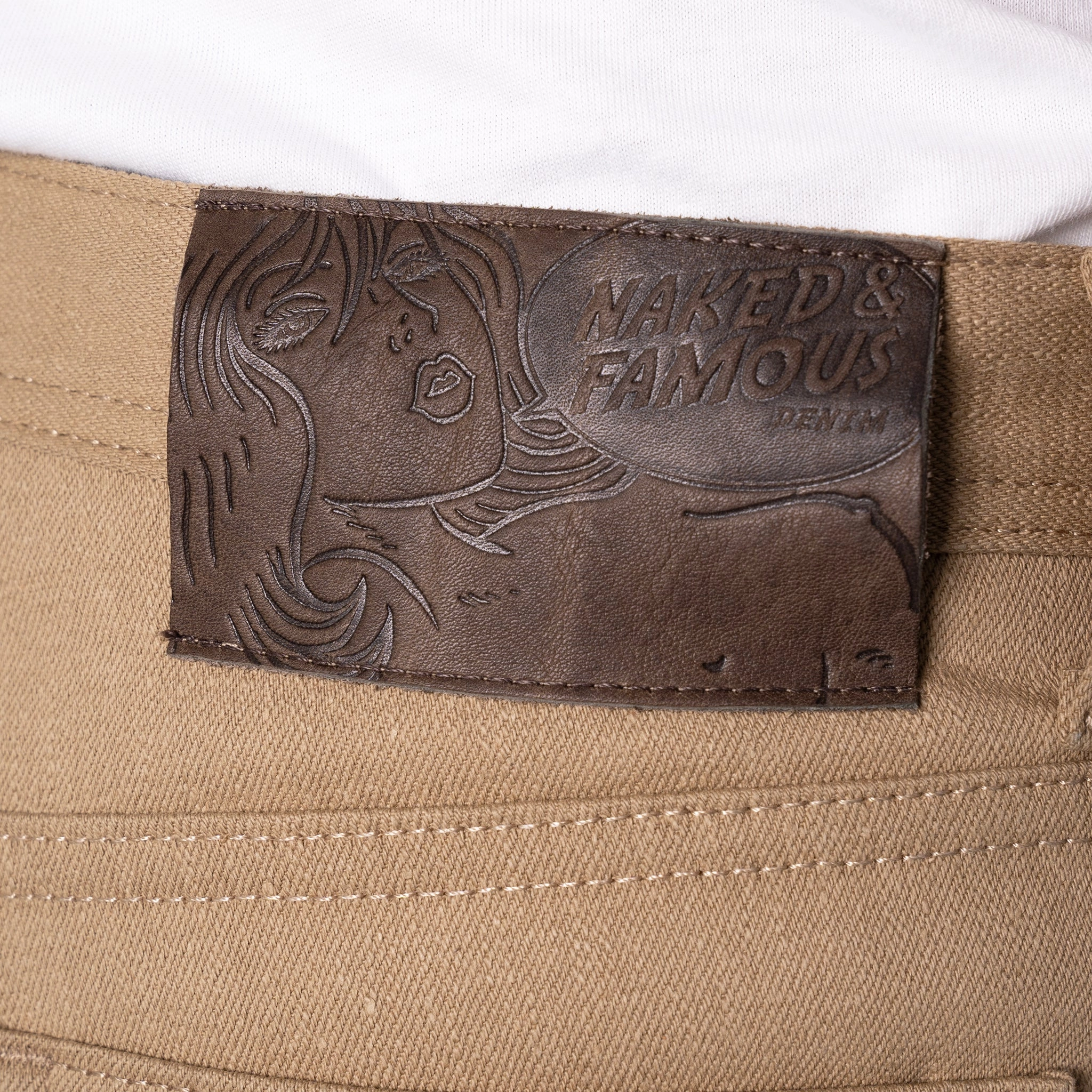 Weird Guy - Camel Slub Selvedge