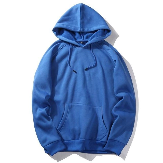 West Louis™ Casual Solid Hoodie