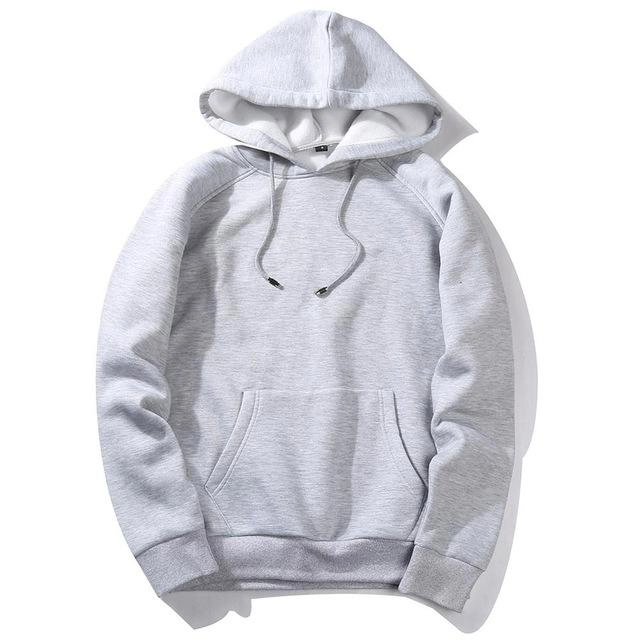 West Louis™ Casual Solid Hoodie