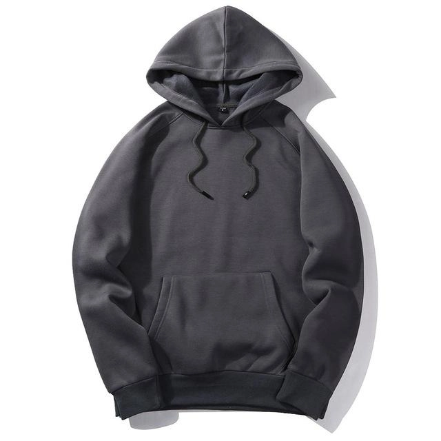 West Louis™ Casual Solid Hoodie