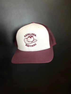 White & Maroon Cap