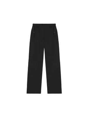 Womens DNA Straight Leg Trousers—black